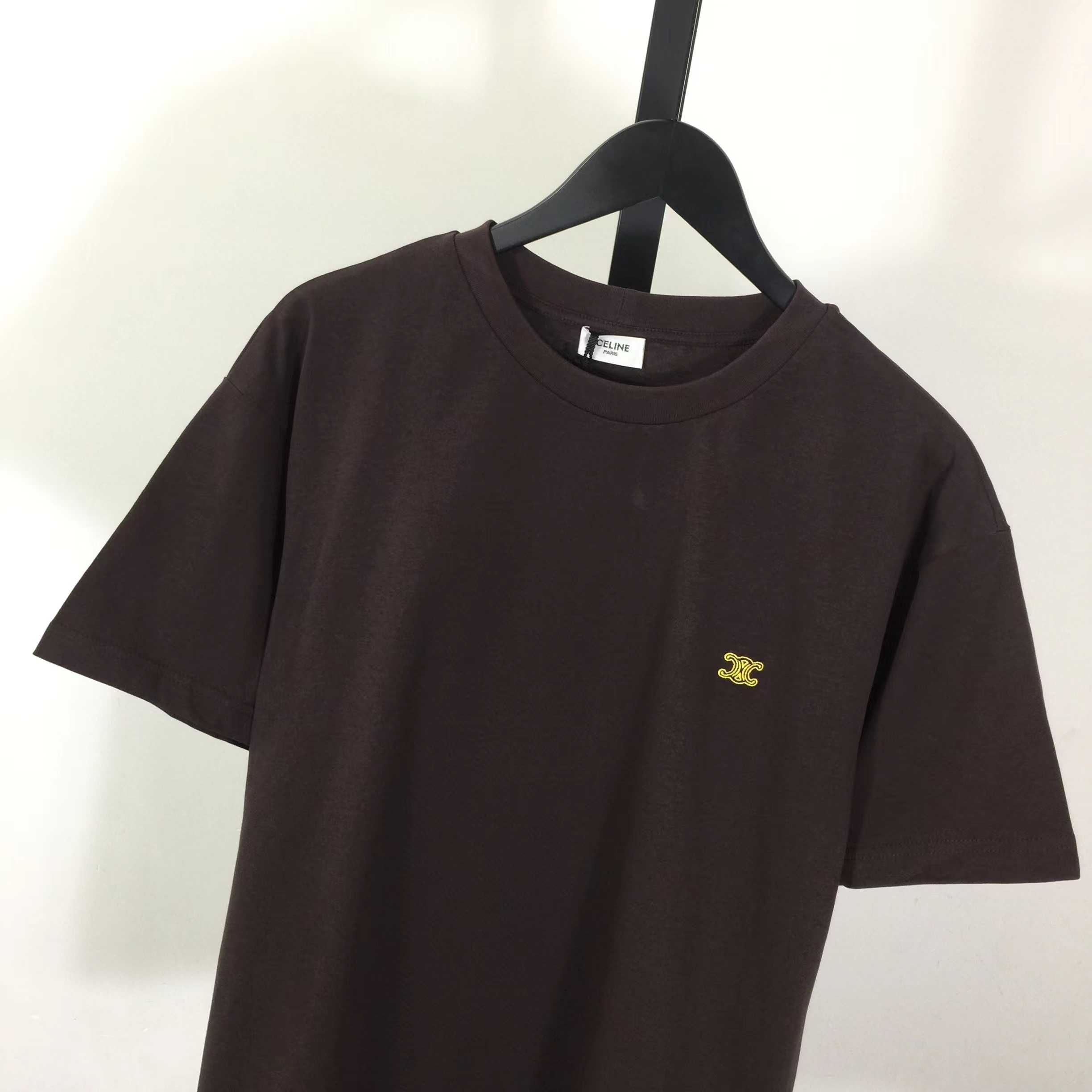 Celine Loose T-shirt In Cotton Jersey - DopestKickz