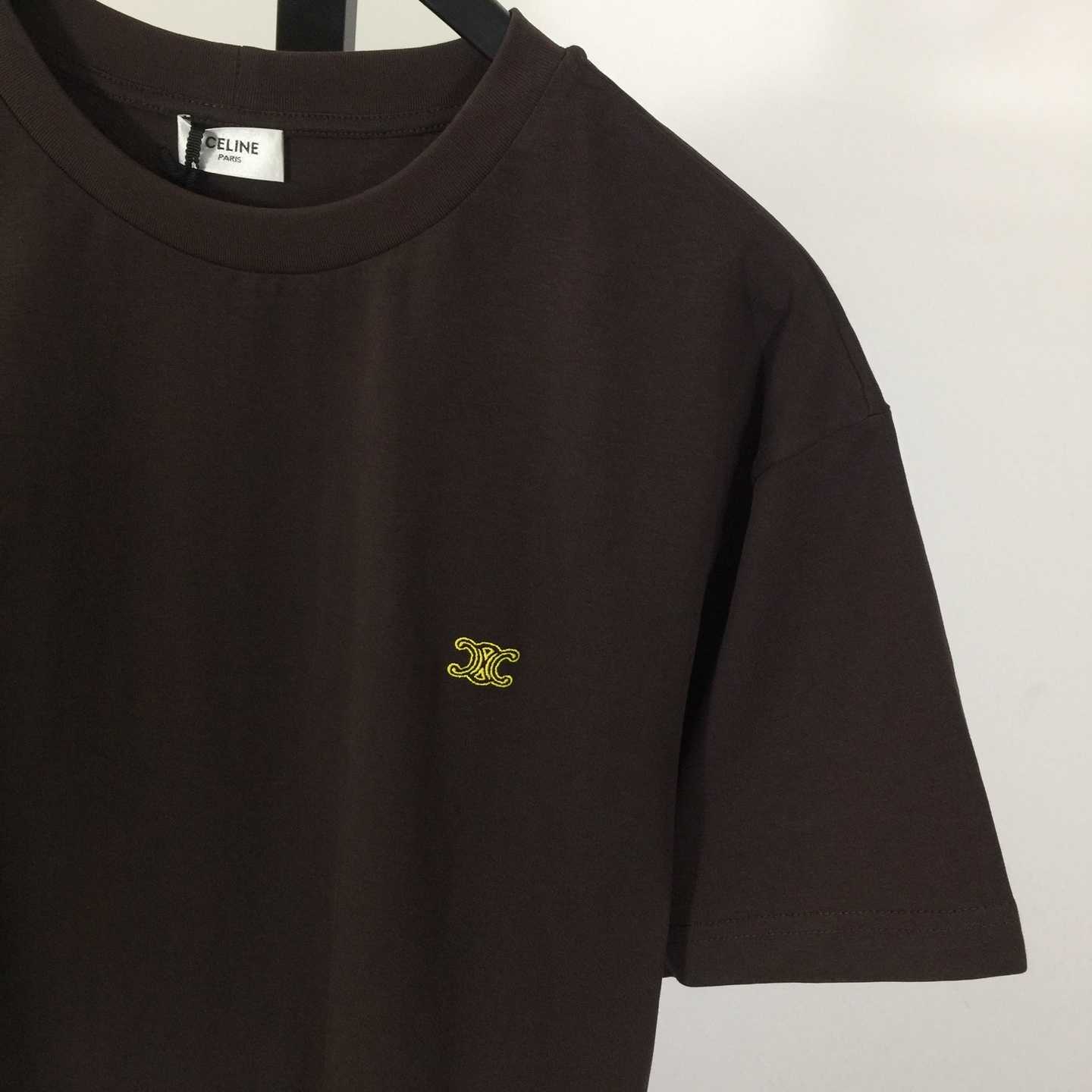 Celine Loose T-shirt In Cotton Jersey - DopestKickz