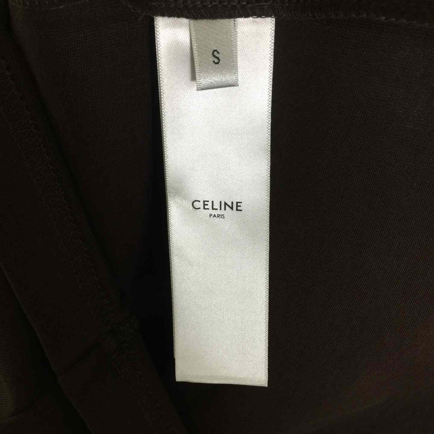 Celine Loose T-shirt In Cotton Jersey - DopestKickz
