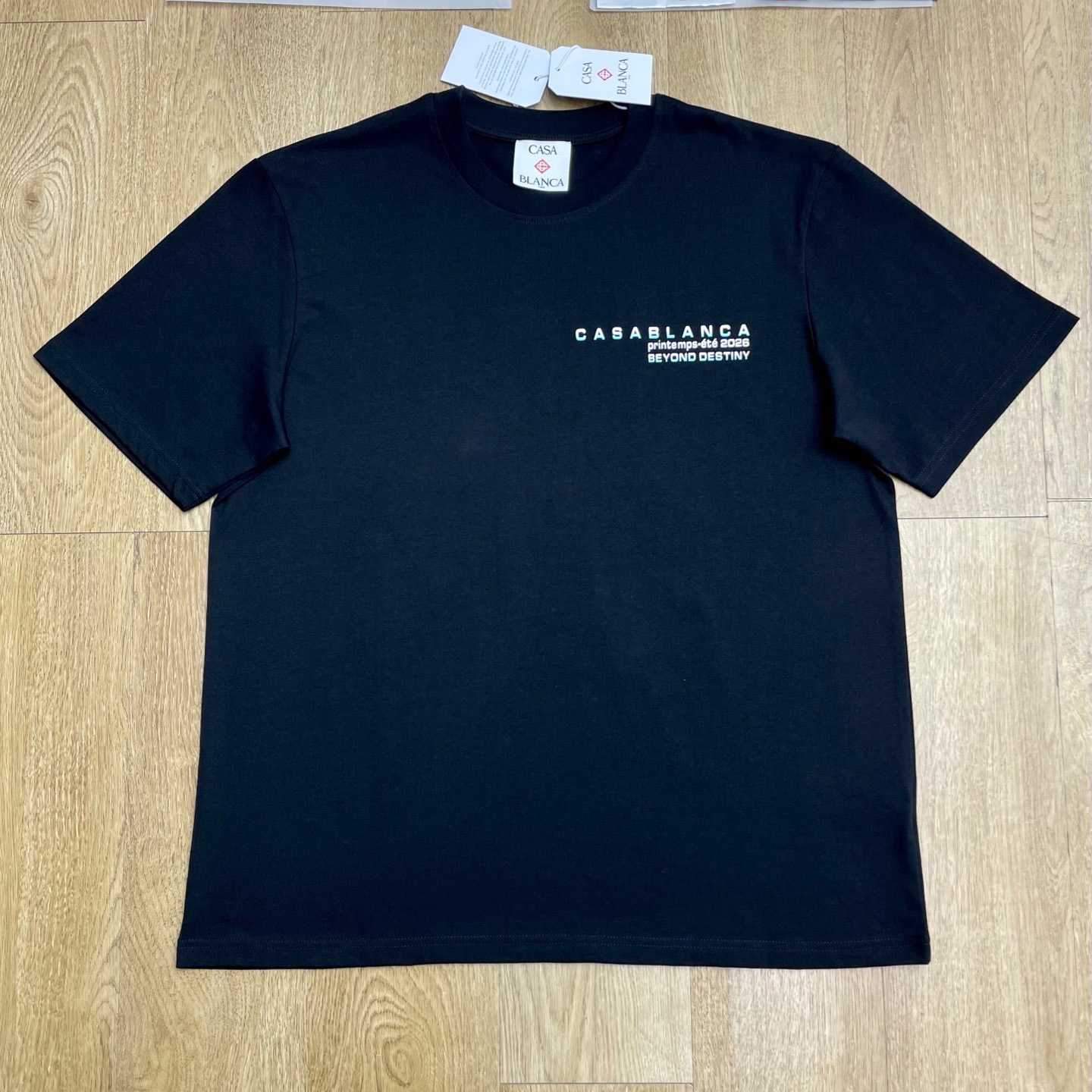 Casablanca GLITCH ORCHID OVERSIZED SHORT SLEEVE T‑SHIRT C1109 - DopestKickz