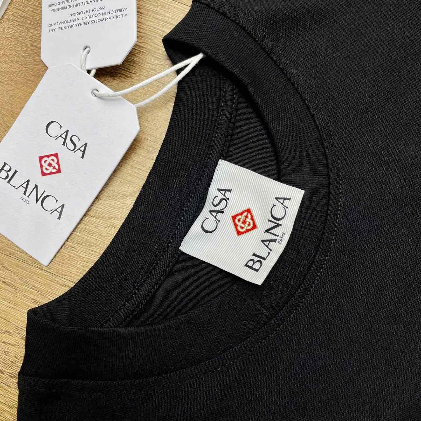 Casablanca GLITCH ORCHID OVERSIZED SHORT SLEEVE T‑SHIRT C1109 - DopestKickz