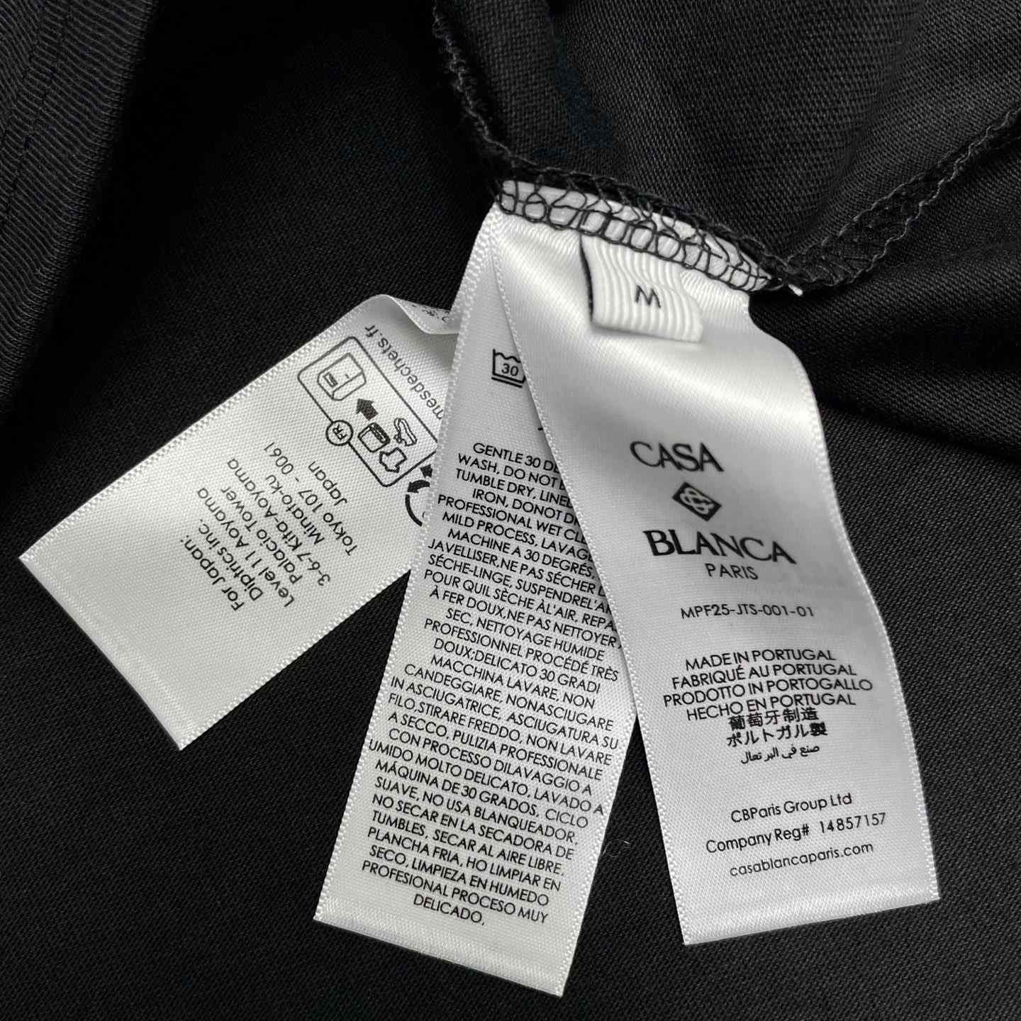 Casablanca GLITCH ORCHID OVERSIZED SHORT SLEEVE T‑SHIRT C1109 - DopestKickz