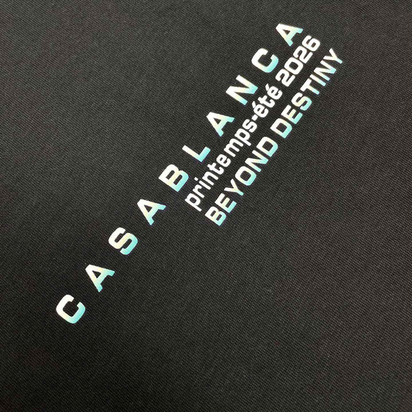 Casablanca GLITCH ORCHID OVERSIZED SHORT SLEEVE T‑SHIRT C1109 - DopestKickz