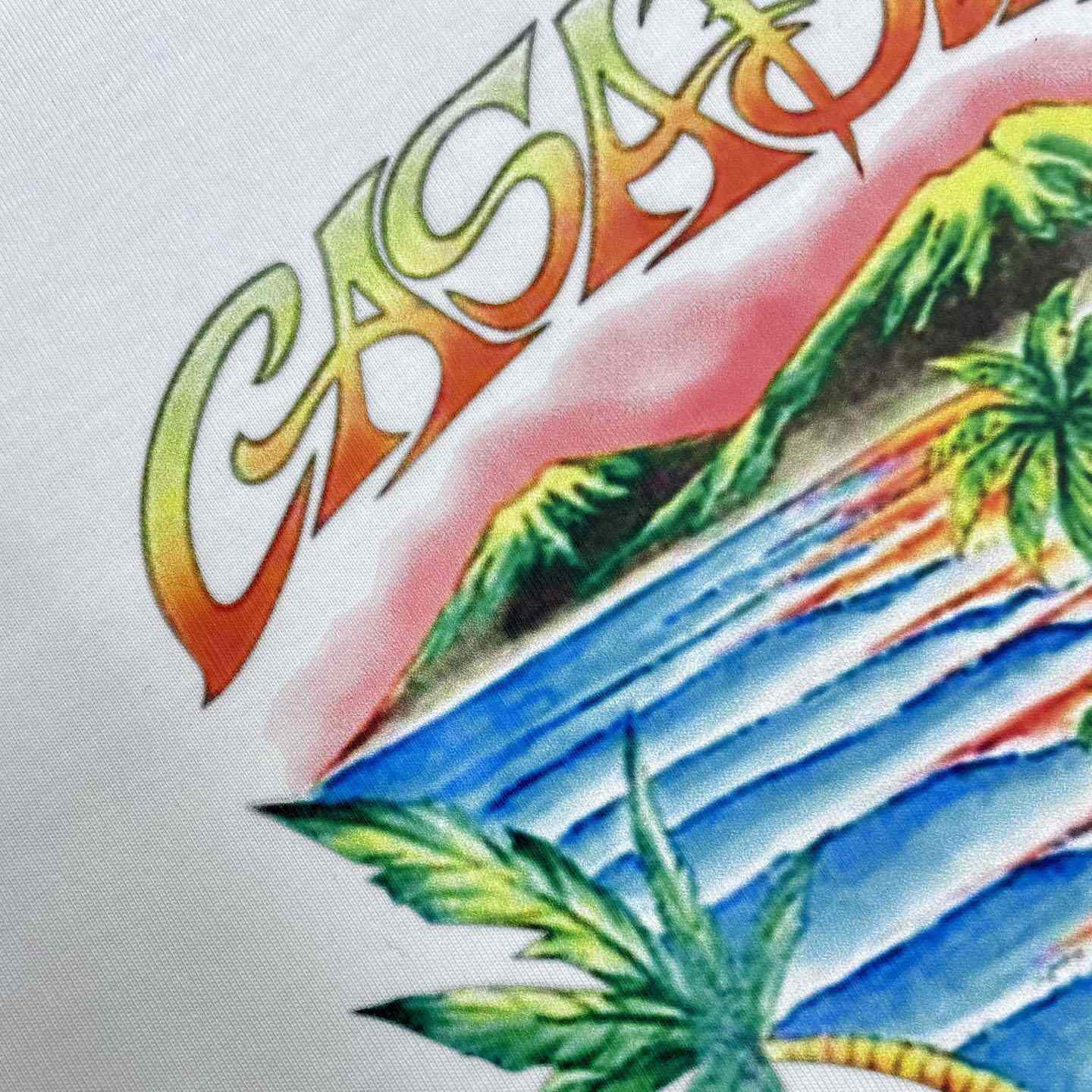 Casablanca White Innocence Triangle T-shirt Regular price C1120 - DopestKickz