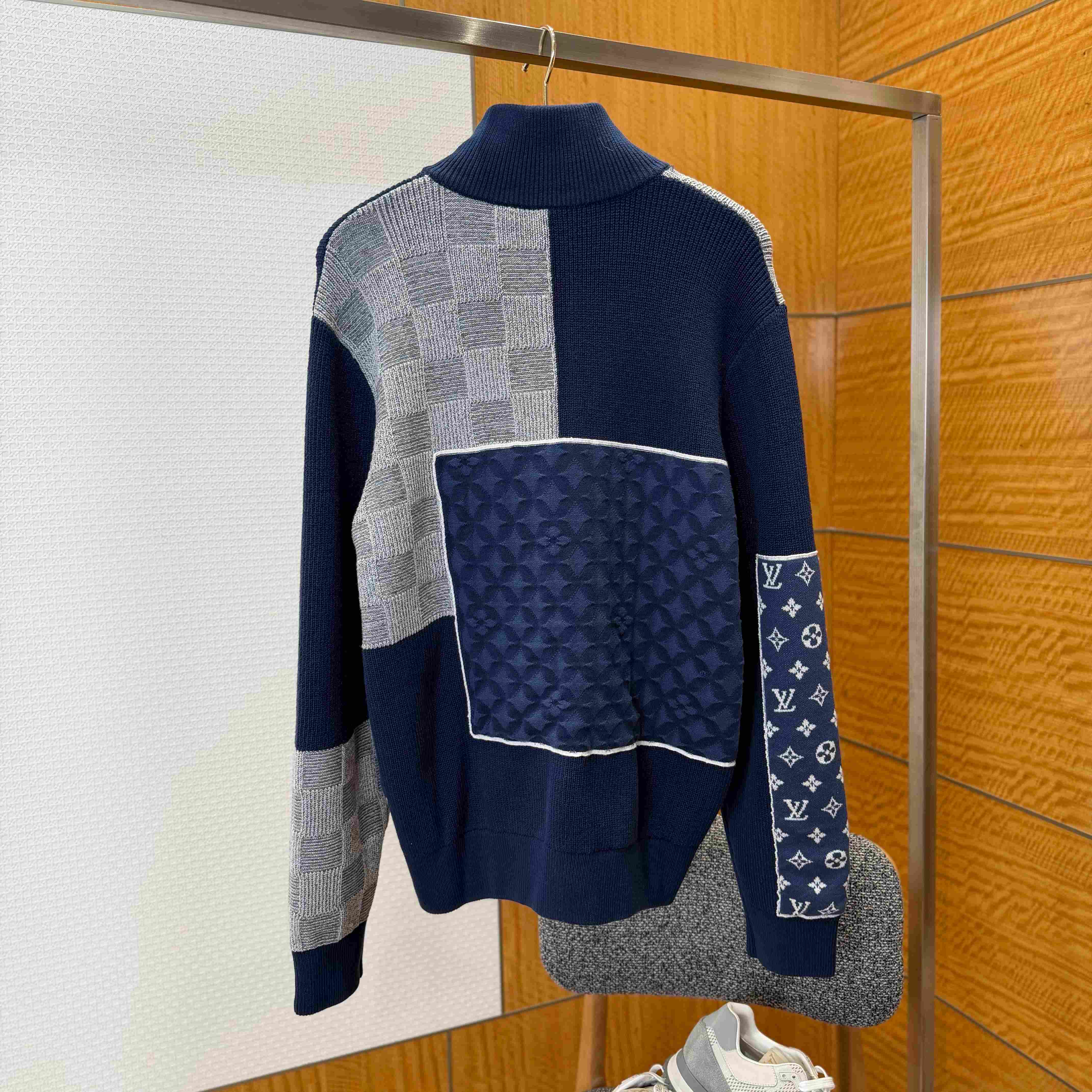 Louis Vuitton Zip Up Patchwork Tracktop 1AIMAA  - DopestKickz