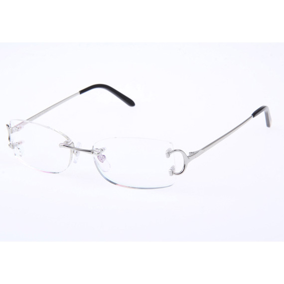 Cartier CT 4193826 Eyeglasses In Silver - DopestKickz