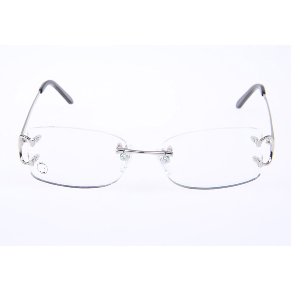 Cartier CT 4193826 Eyeglasses In Silver - DopestKickz