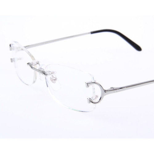Cartier CT 4193826 Eyeglasses In Silver - DopestKickz