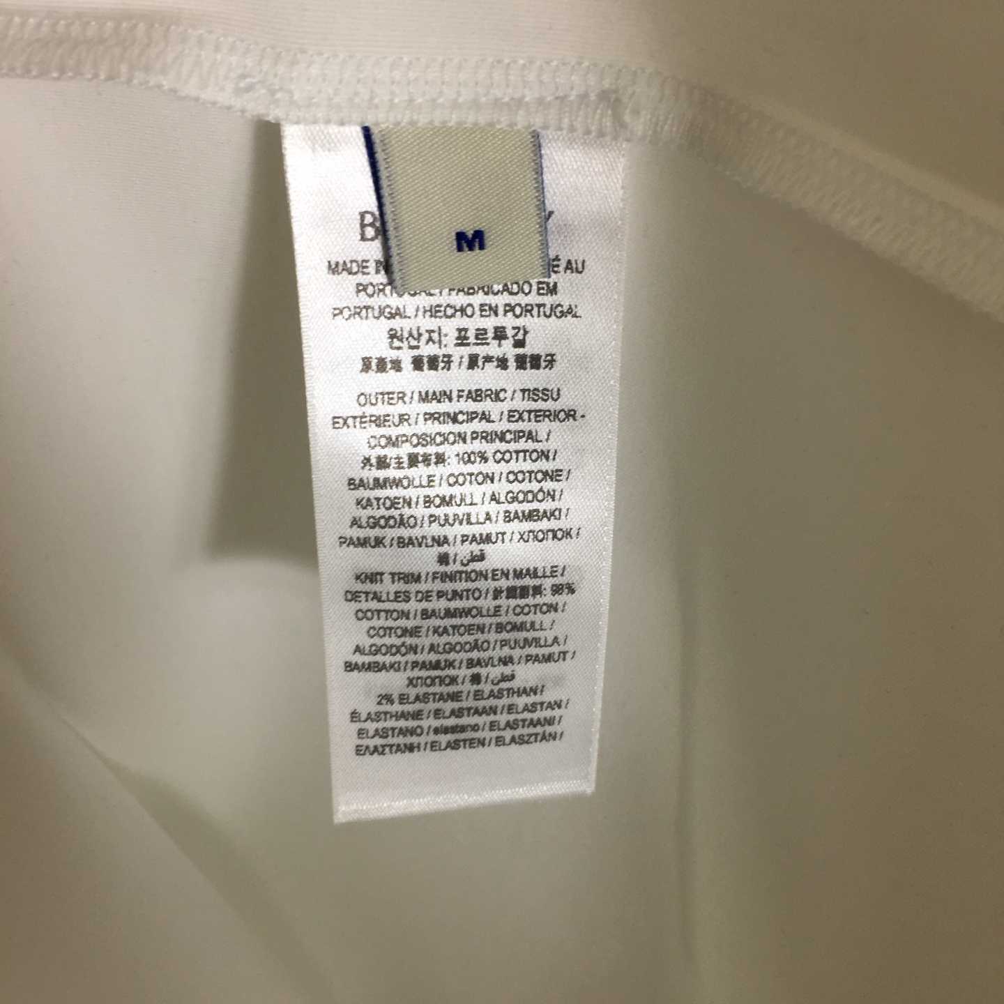 Burberry Logo Cotton T-shirt - DopestKickz