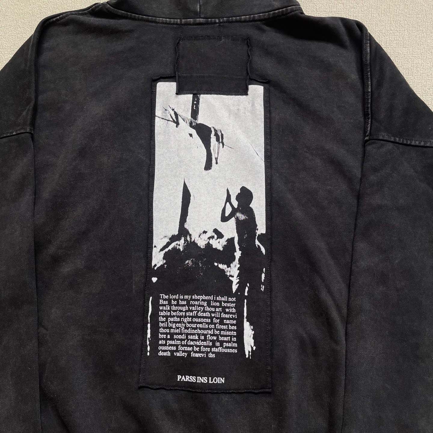 Enfants Riches Déprimés  Artist Defends Baggy Assemblage Zip Hoodie 'Faded Black' - DopestKickz