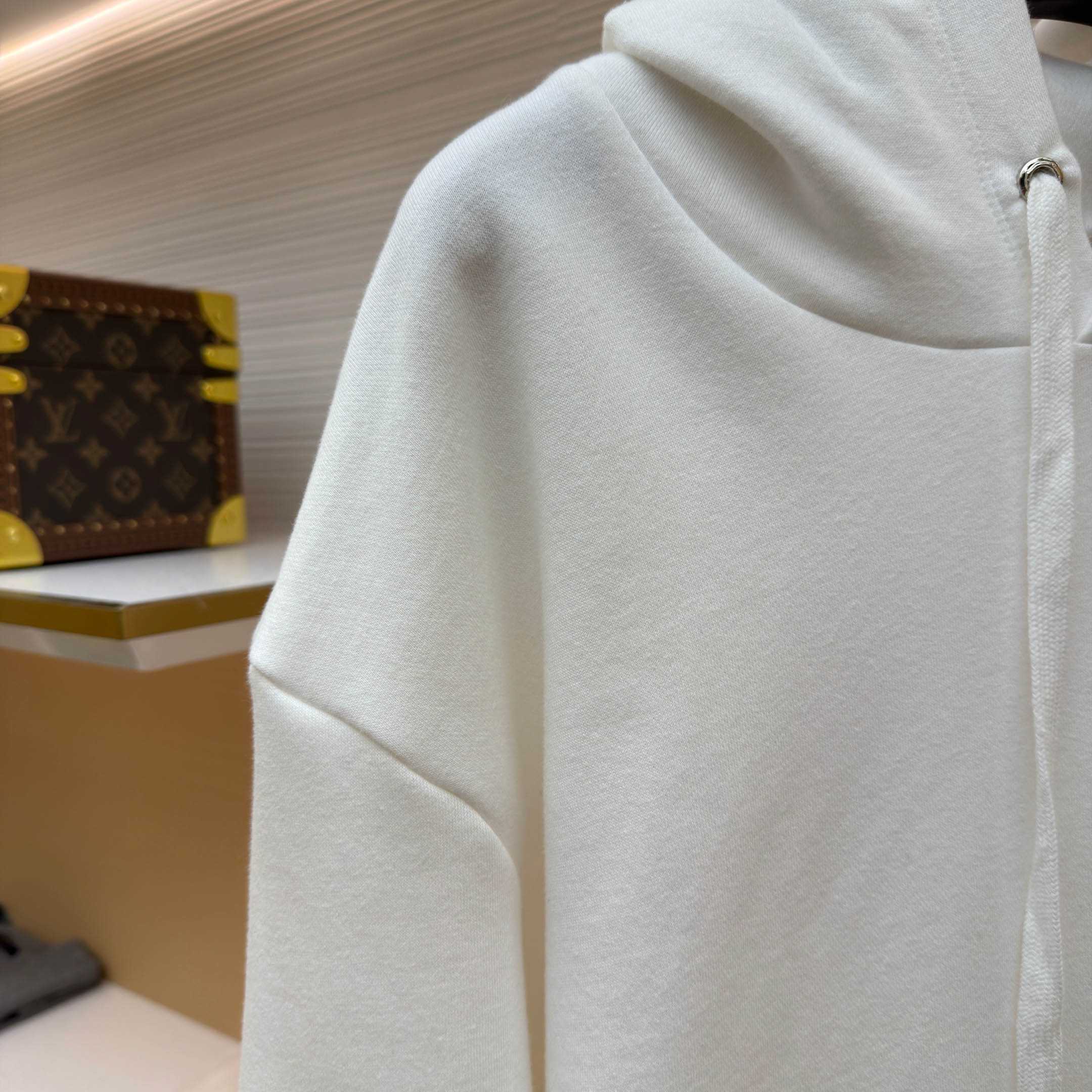 Chrome Hearts Pink Horseshoe Floral Sleeve Pullover Hoodie - DopestKickz