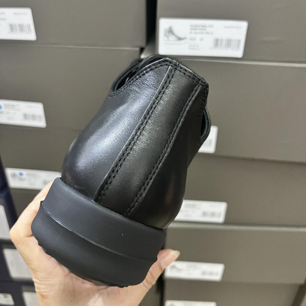 Rick Owens Lido Jumbo Laced Sneaker Low 'Black' - DopestKickz