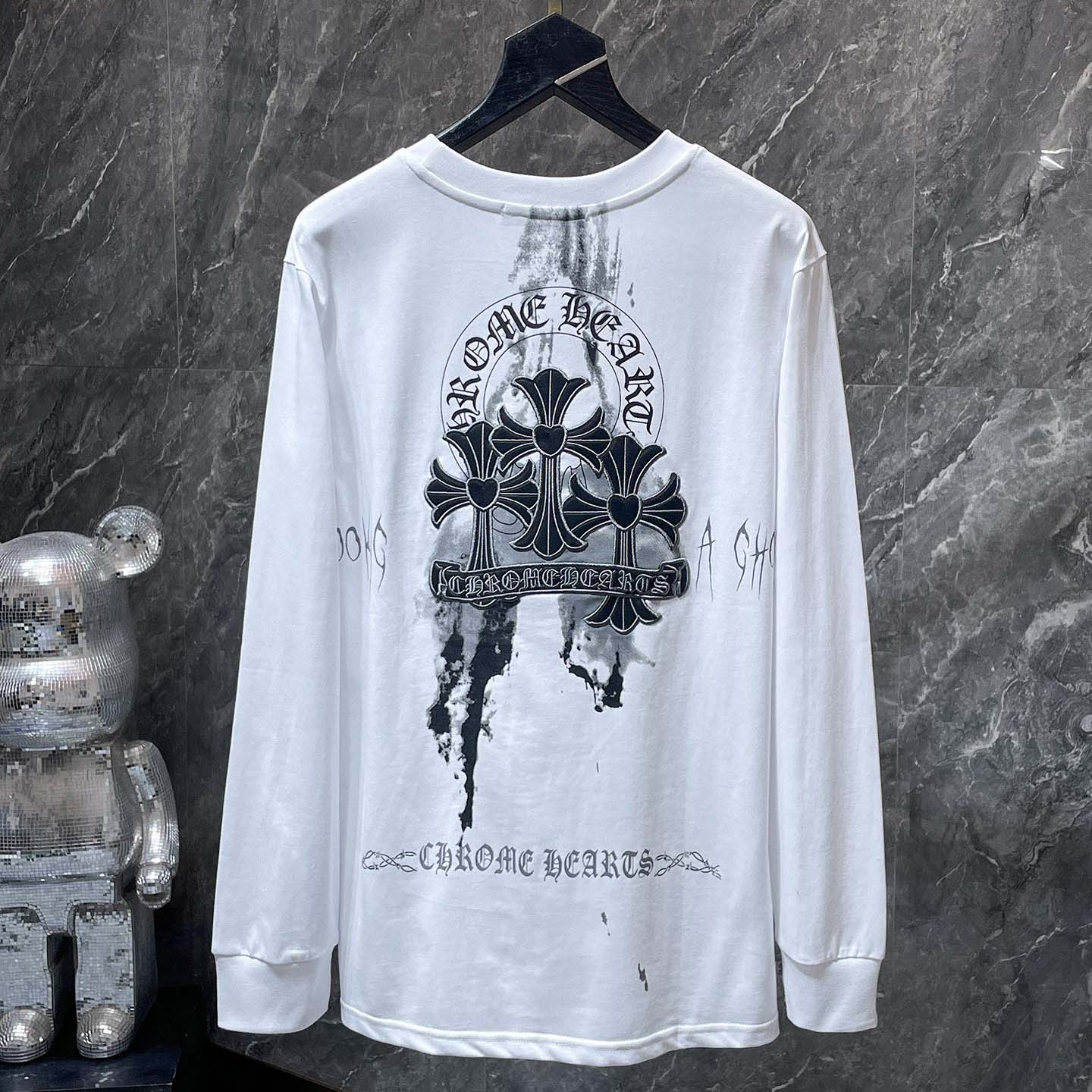 Chrome Hearts Long-sleeve T-shirt  - DopestKickz