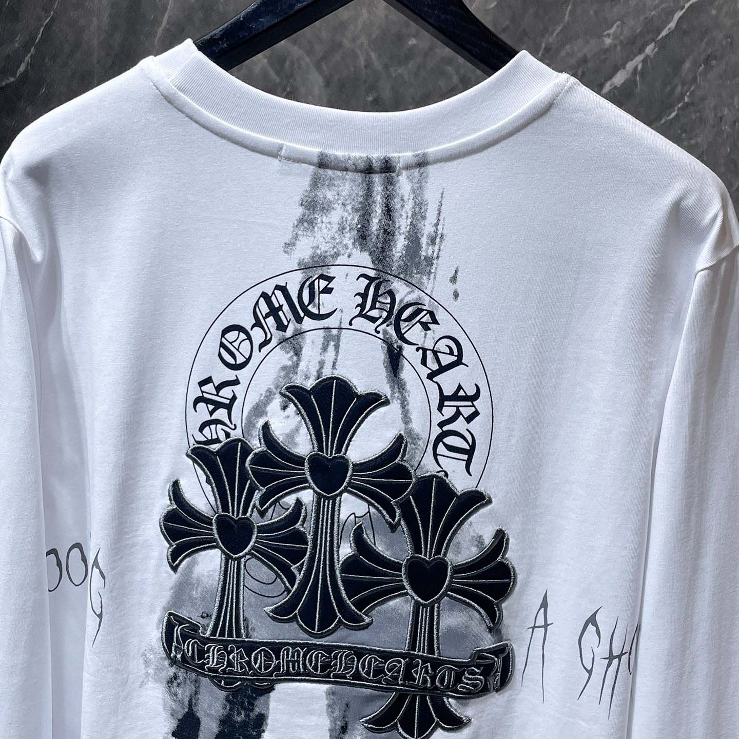 Chrome Hearts Long-sleeve T-shirt  - DopestKickz