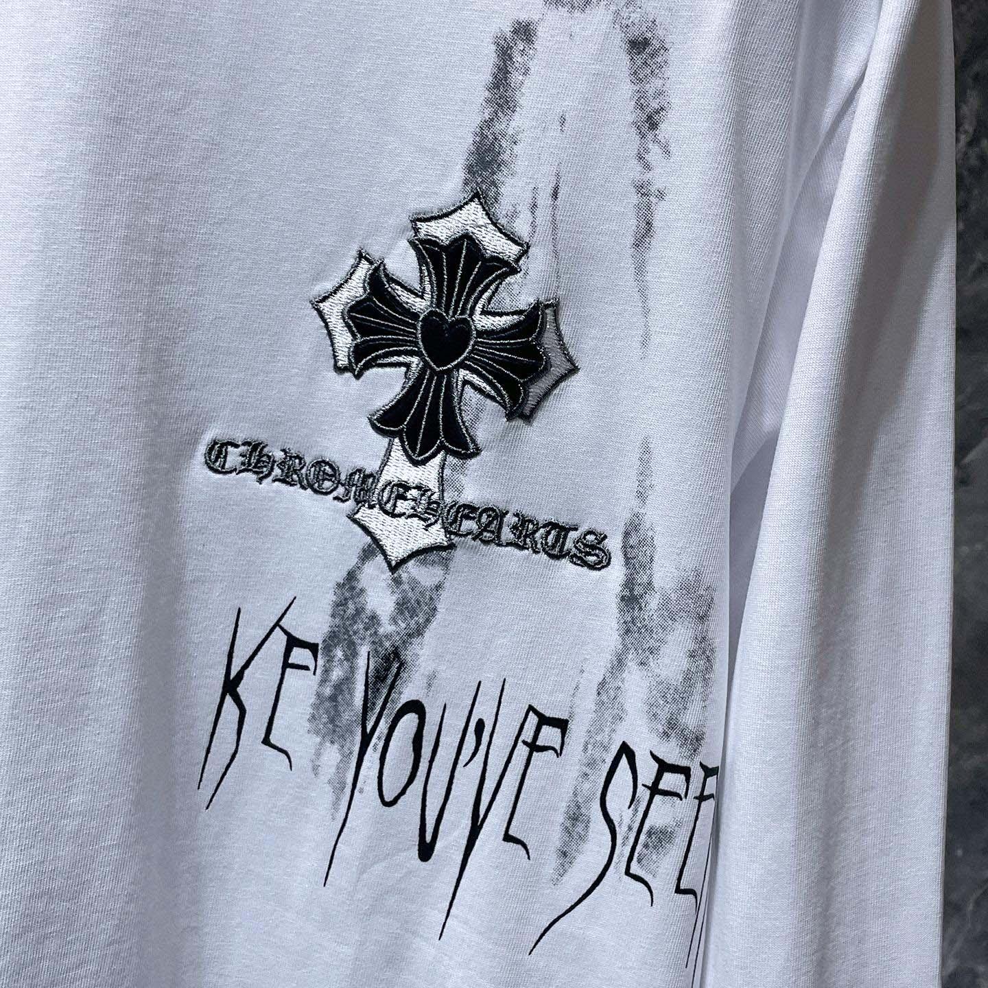 Chrome Hearts Long-sleeve T-shirt  - DopestKickz