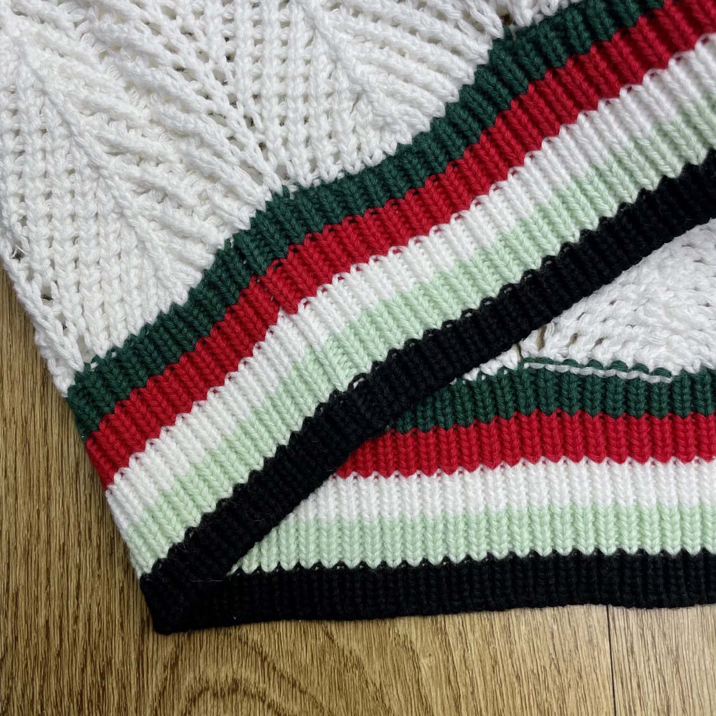 Casablanca Sporty Faux Crochet Cotton Shirt    Z6029 - DopestKickz