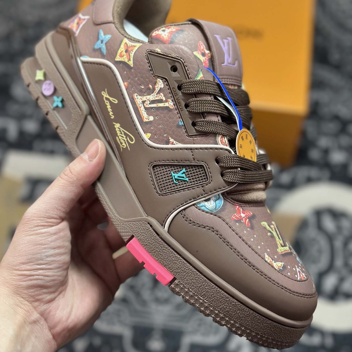 Louis Vuitton LV Trainer Sneaker - DopestKickz