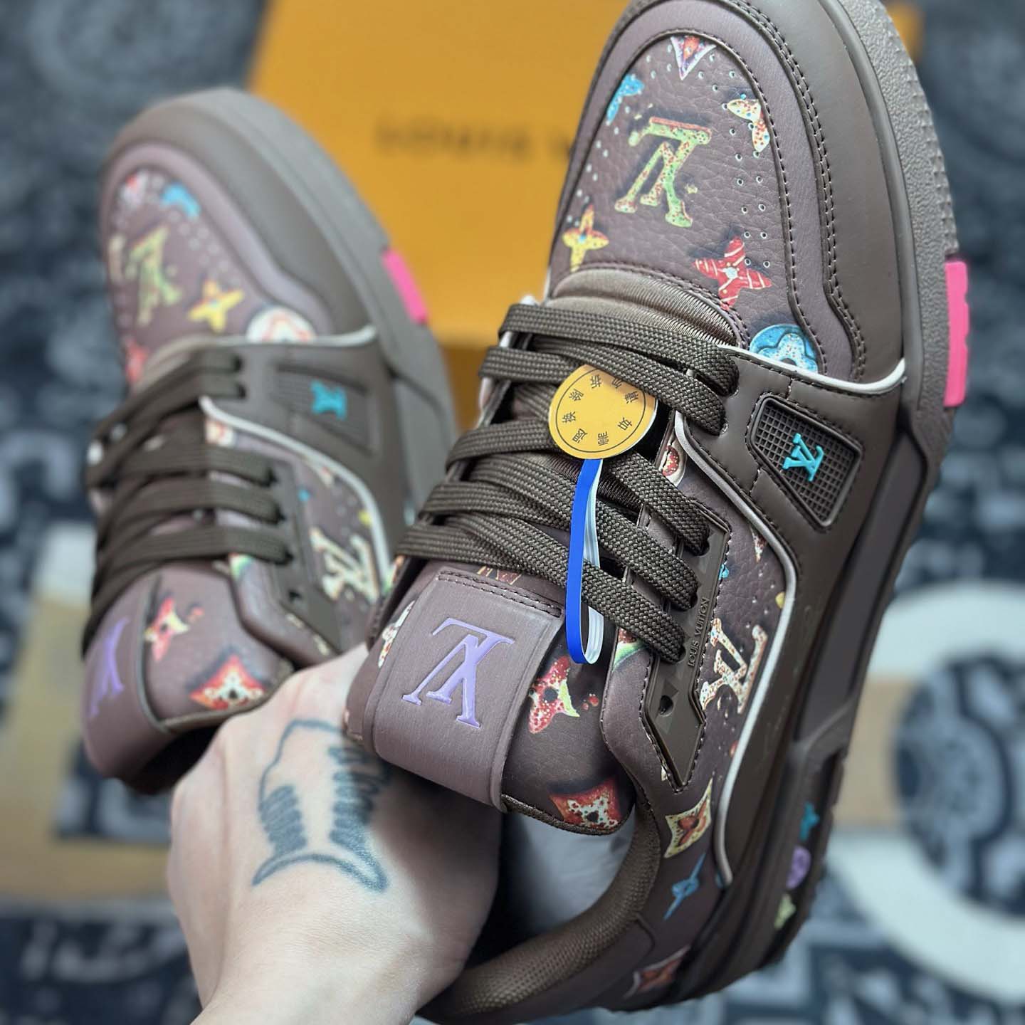 Louis Vuitton LV Trainer Sneaker - DopestKickz