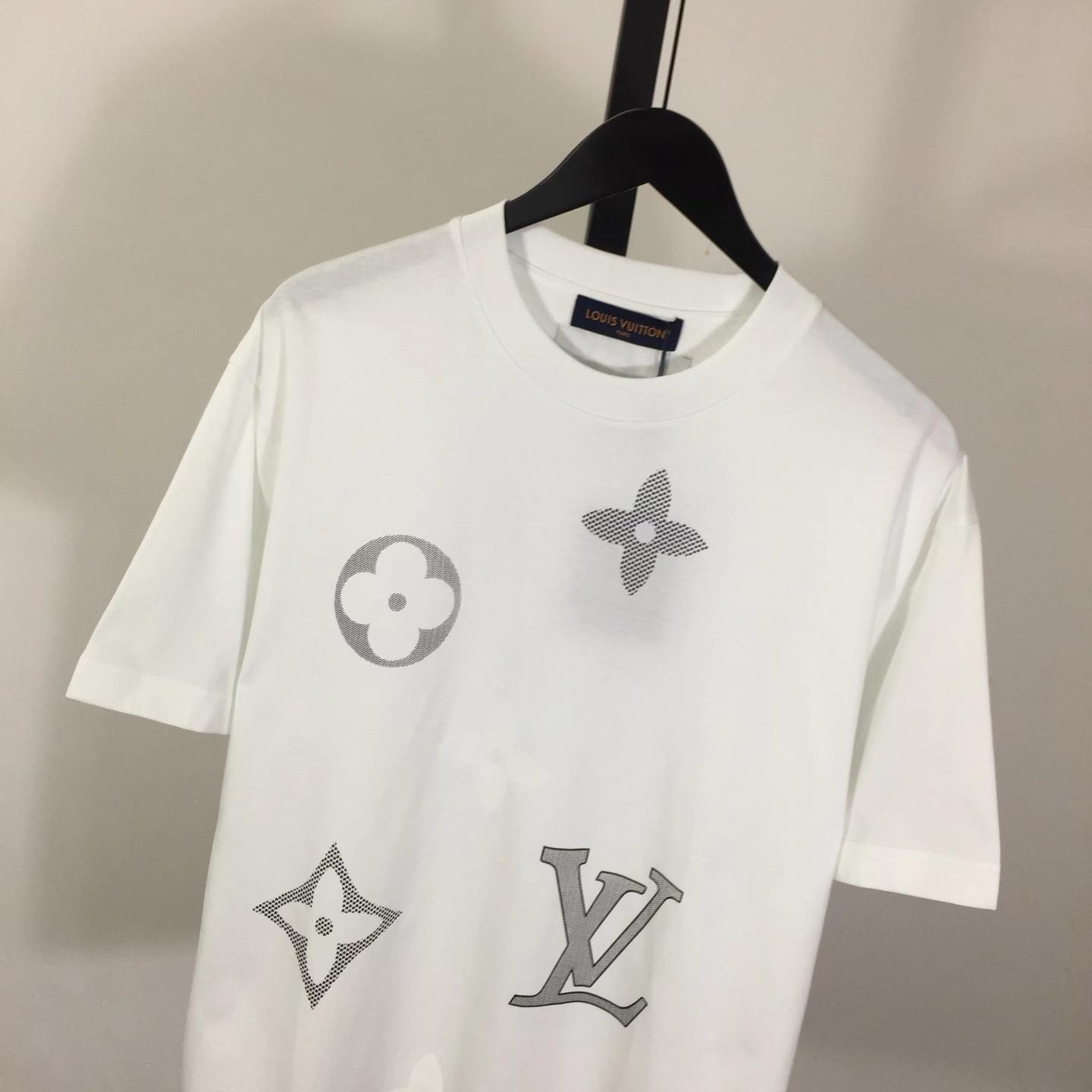 Louis Vuitton Monogram Short-Sleeved Knitted Crewneck   - DopestKickz