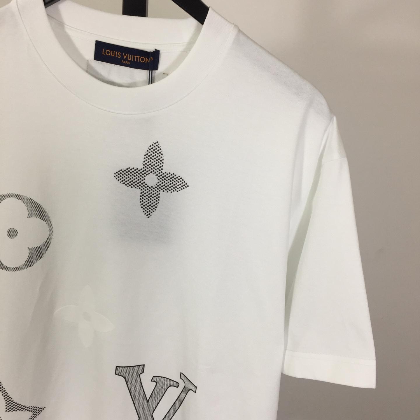 Louis Vuitton Monogram Short-Sleeved Knitted Crewneck   - DopestKickz