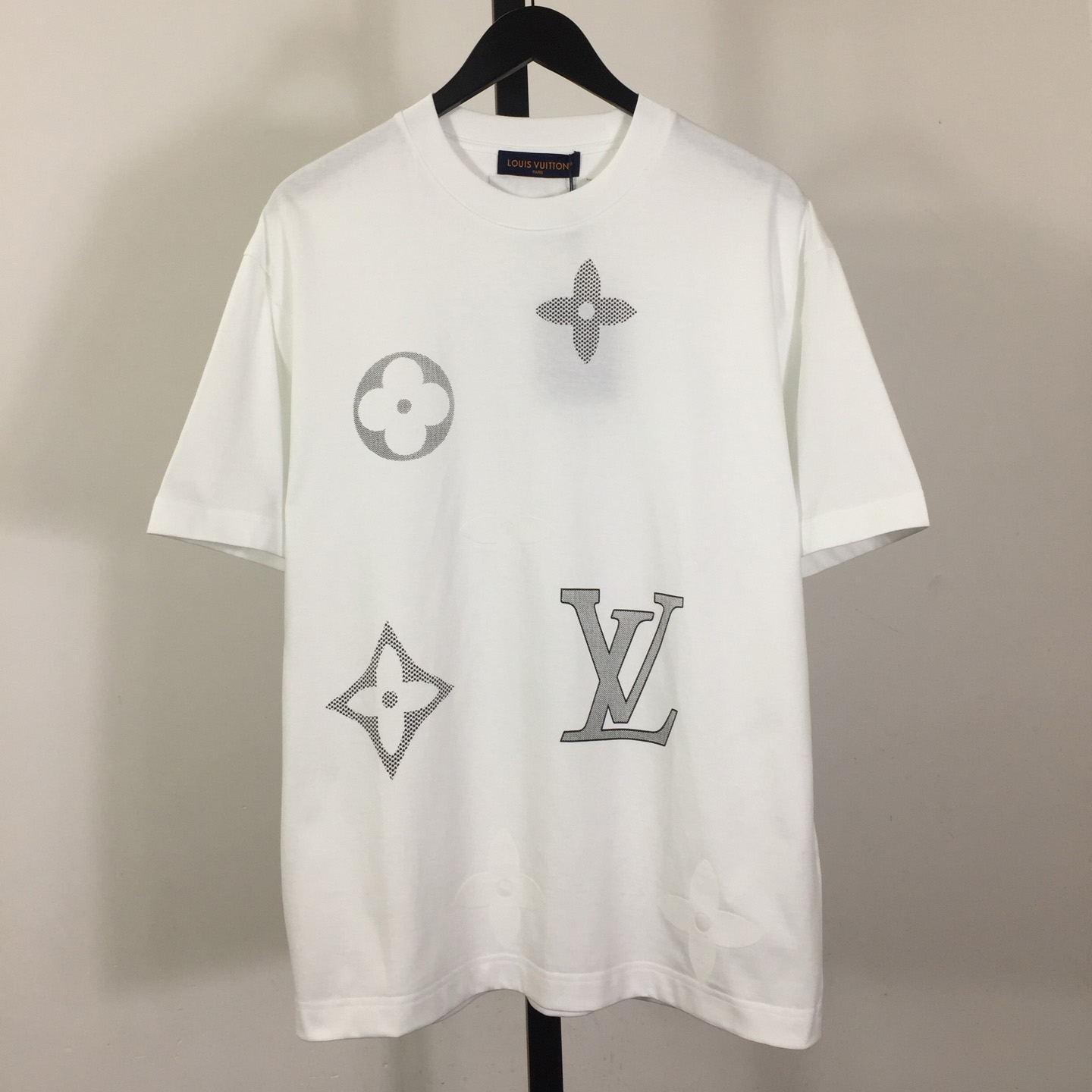 Louis Vuitton Monogram Short-Sleeved Knitted Crewneck   - DopestKickz