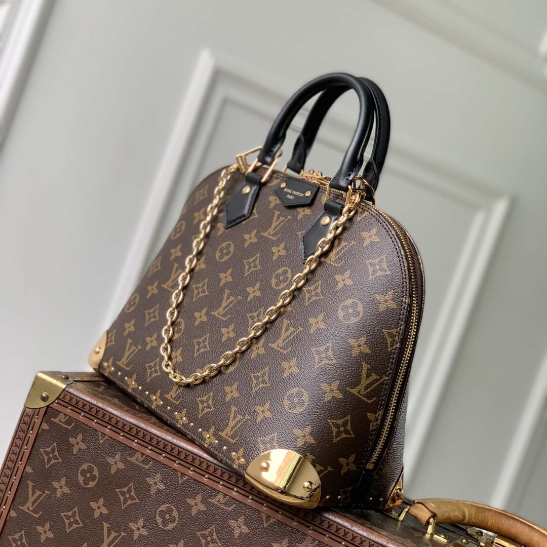 Louis Vuitton Alma Trunk PM Monogram   M27216  - DopestKickz