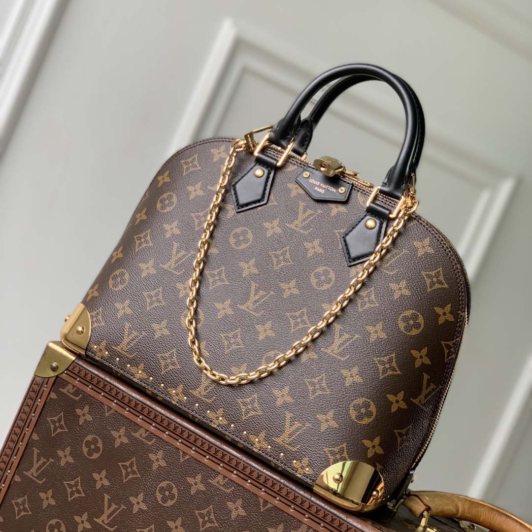 Louis Vuitton Alma Trunk PM Monogram   M27216  - DopestKickz