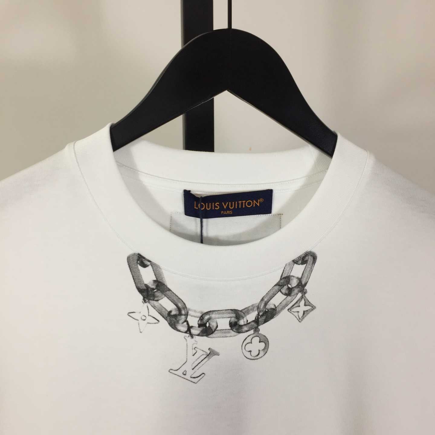 Louis Vuitton Chain Detail T-Shirt  - DopestKickz
