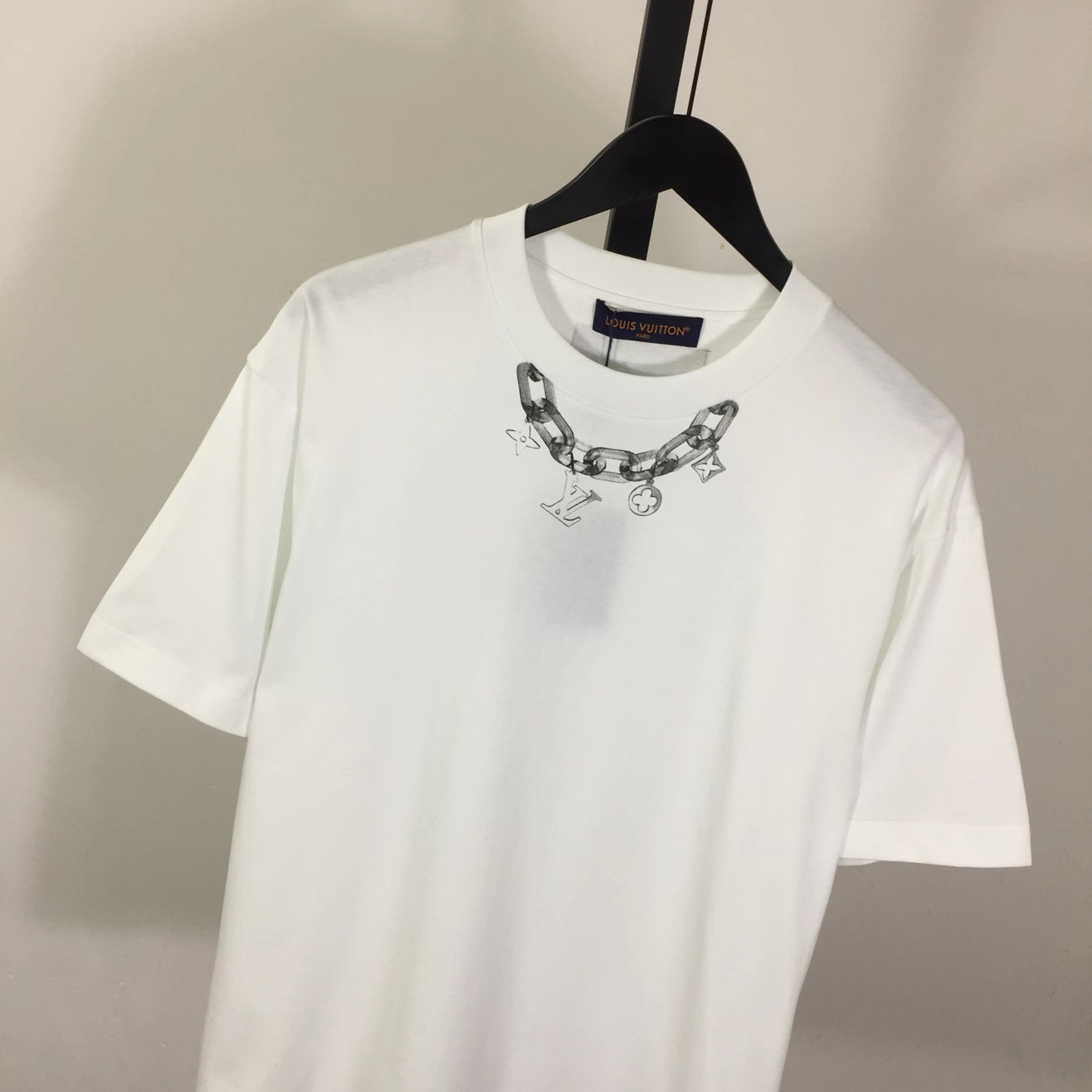 Louis Vuitton Chain Detail T-Shirt  - DopestKickz
