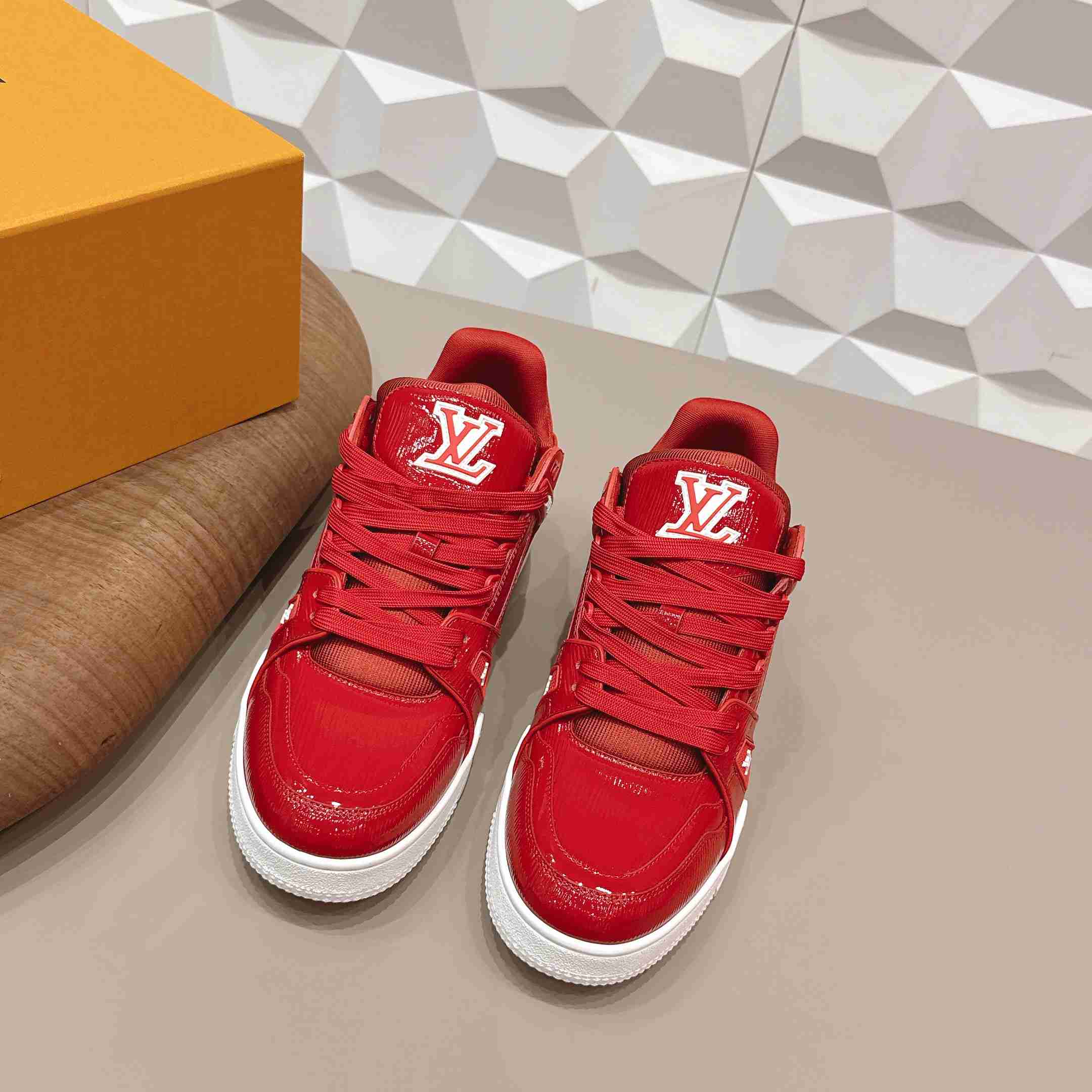 Louis Vuitton Trainer Sneaker 1AJ047 - DopestKickz