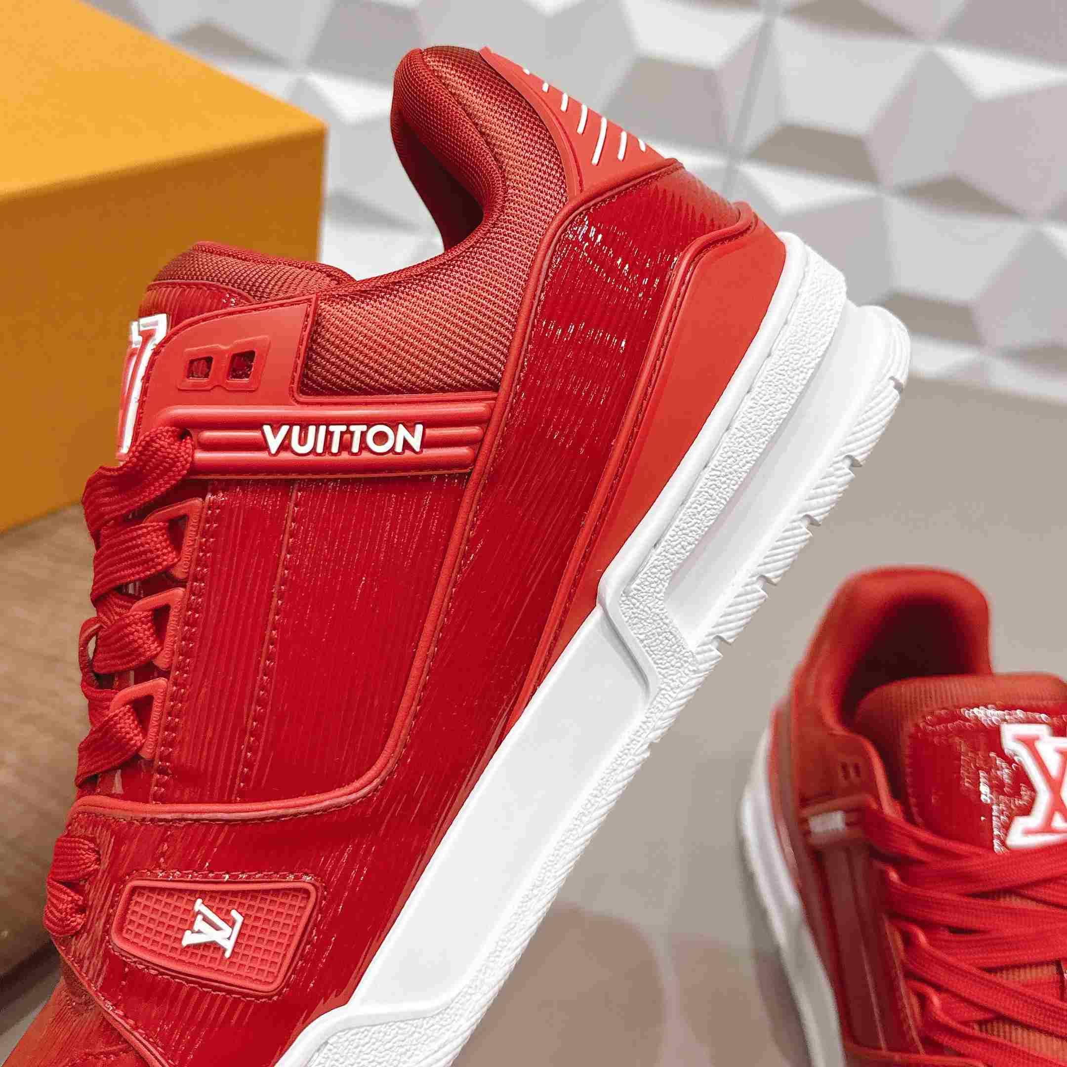 Louis Vuitton Trainer Sneaker 1AJ047 - DopestKickz