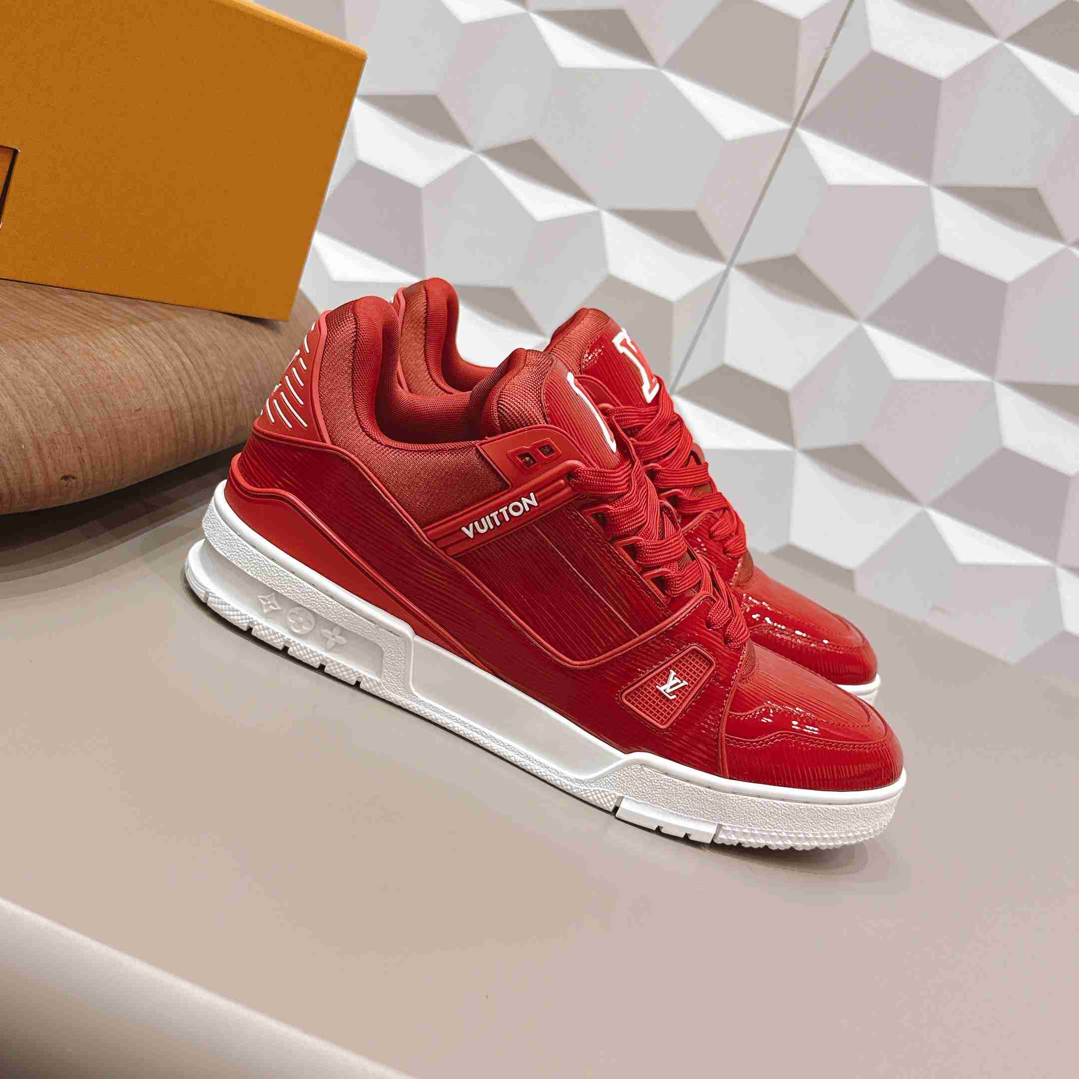 Louis Vuitton Trainer Sneaker 1AJ047 - DopestKickz