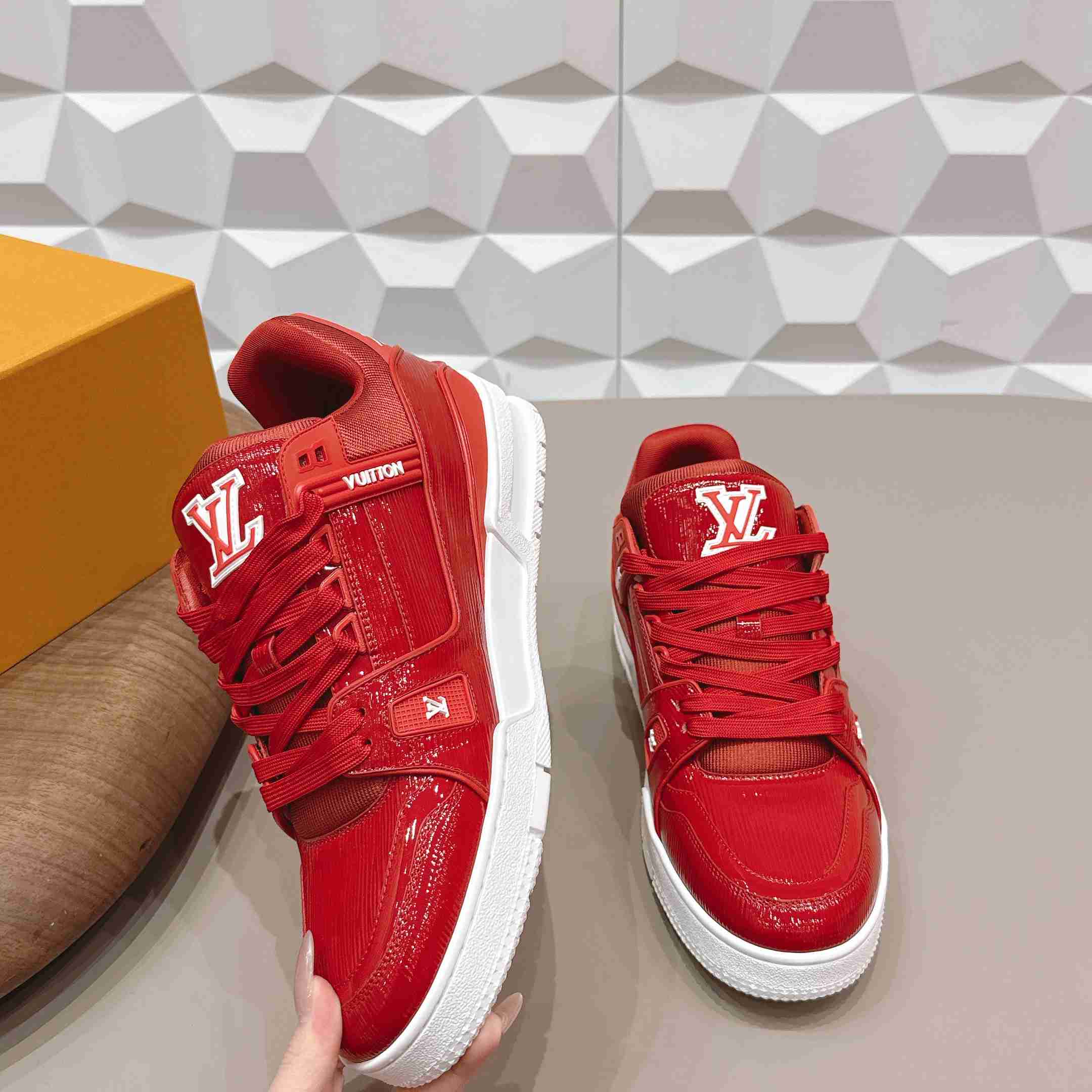 Louis Vuitton Trainer Sneaker 1AJ047 - DopestKickz