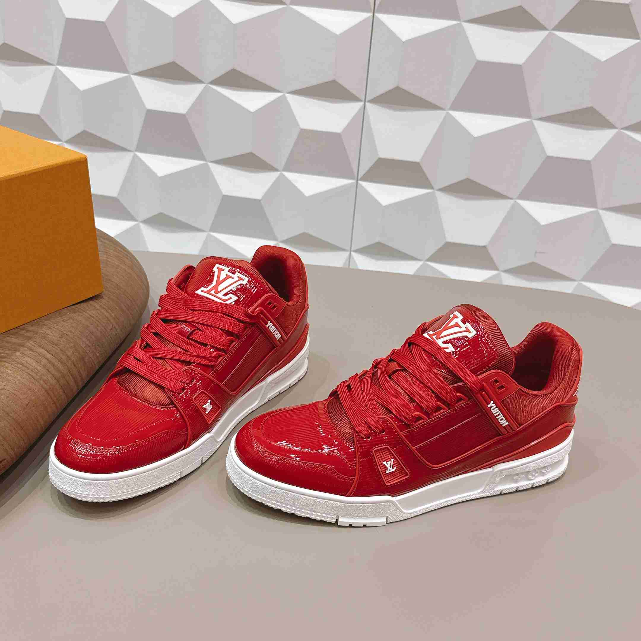 Louis Vuitton Trainer Sneaker 1AJ047 - DopestKickz