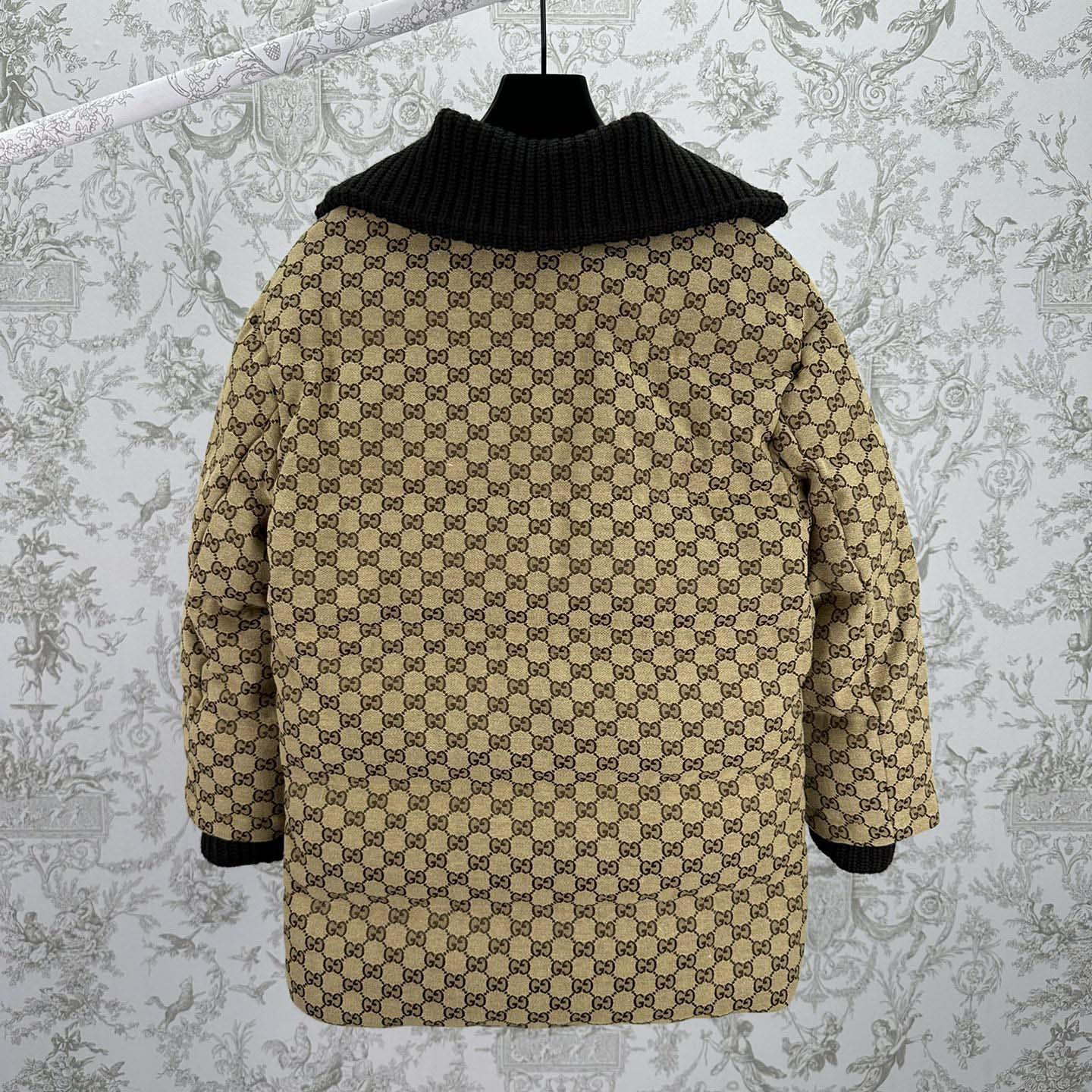 Gucci GG Canvas Puffer Jacket - DopestKickz