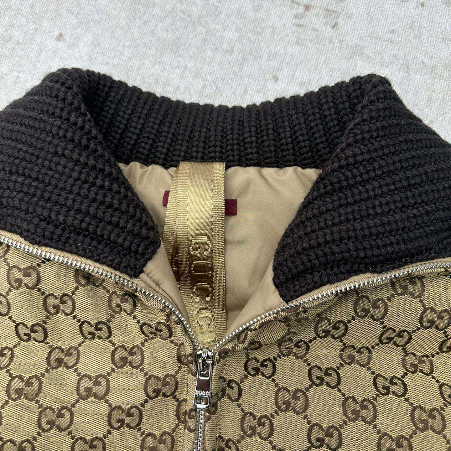 Gucci GG Canvas Puffer Jacket - DopestKickz