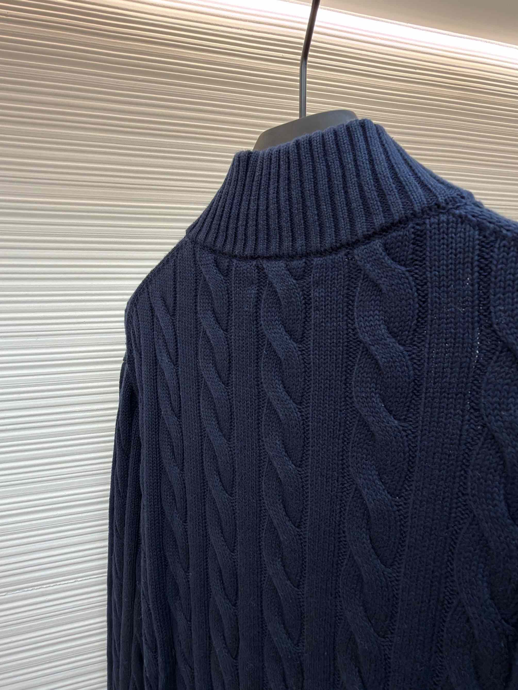 Polo Ralph Cable-Knit Cotton Quarter-Zip Jumper - DopestKickz