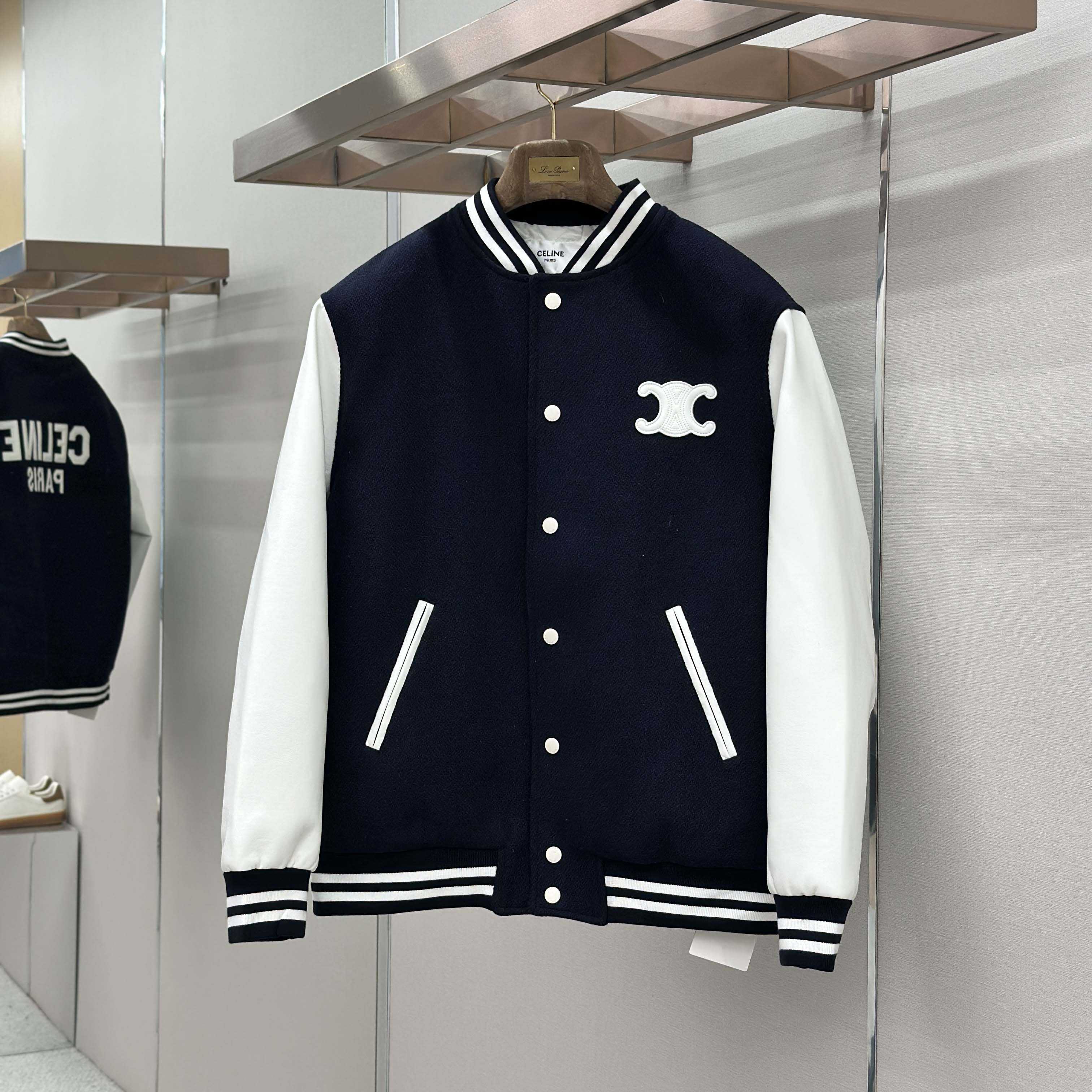 Celine Triomphe Teddy Jacket  - DopestKickz