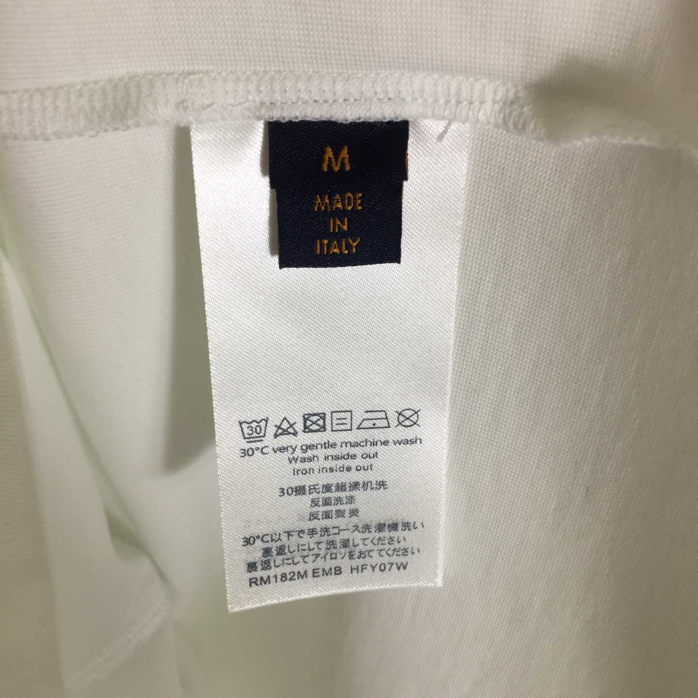 Louis Vuitton Printed Signature T-Shirt  - DopestKickz