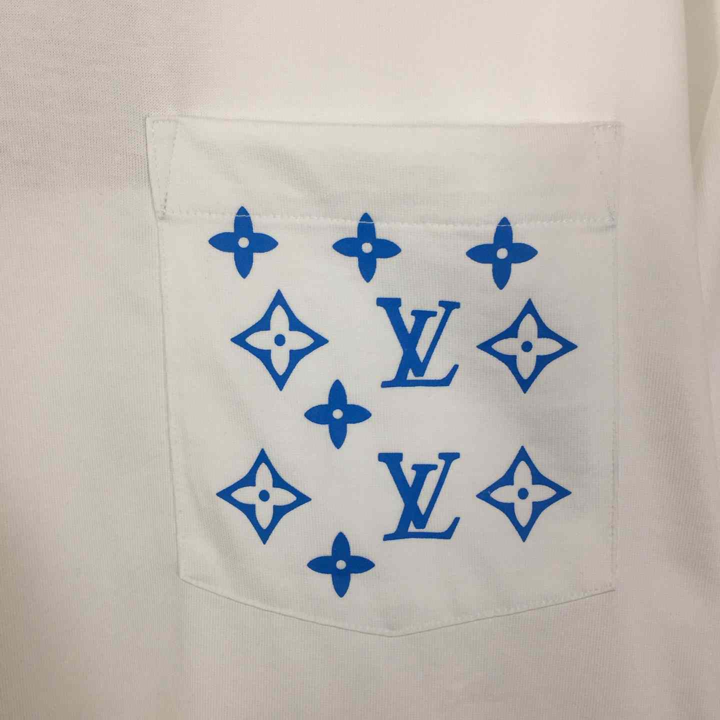Louis Vuitton Printed Signature T-Shirt  - DopestKickz
