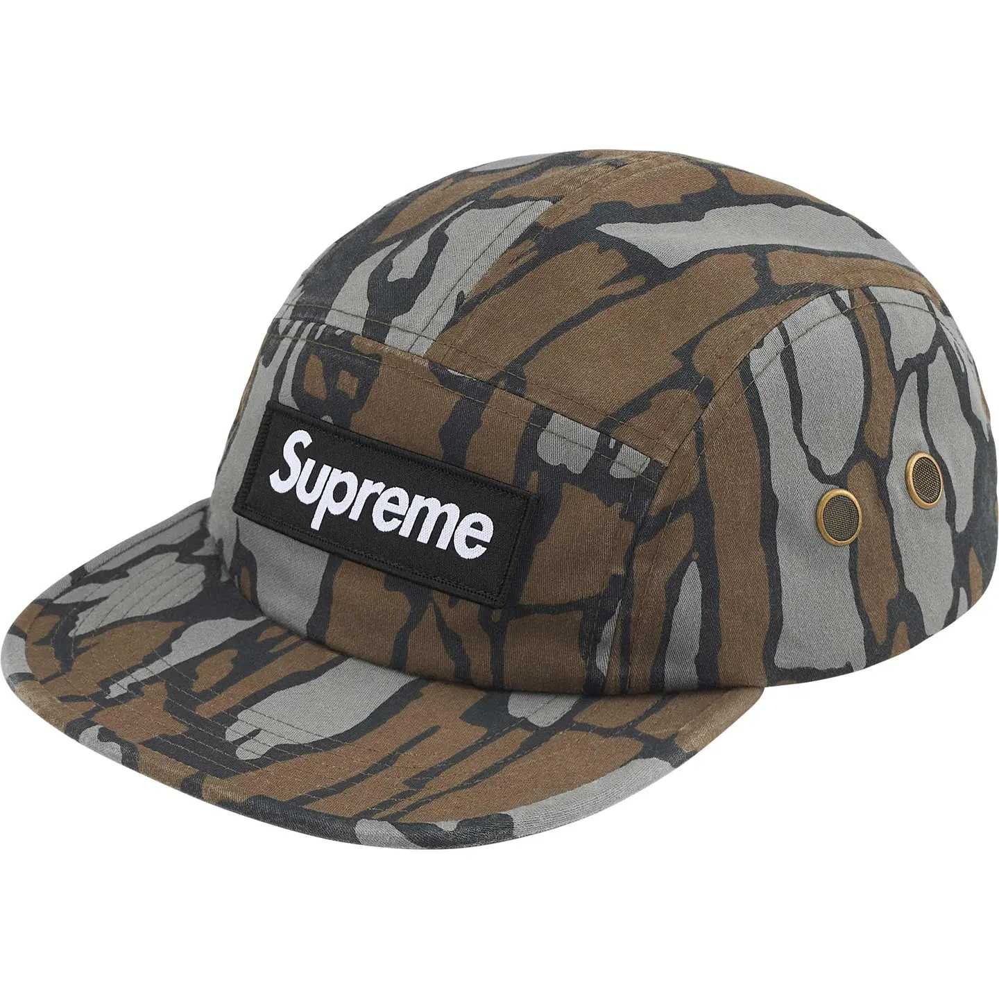 Supreme Military Camp Cap 'Mossy Oak Trebark Camo' - DopestKickz