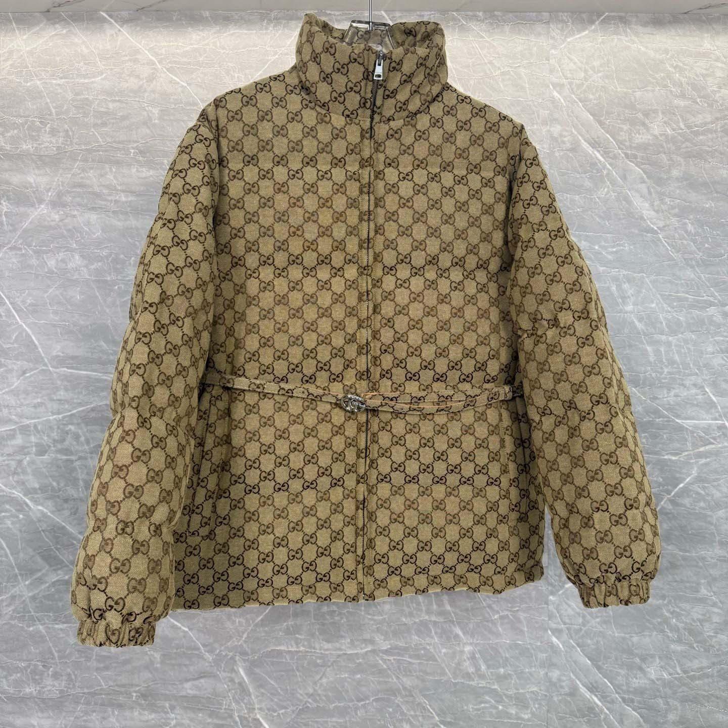 Gucci GG Canvas Bomber Jacket - DopestKickz