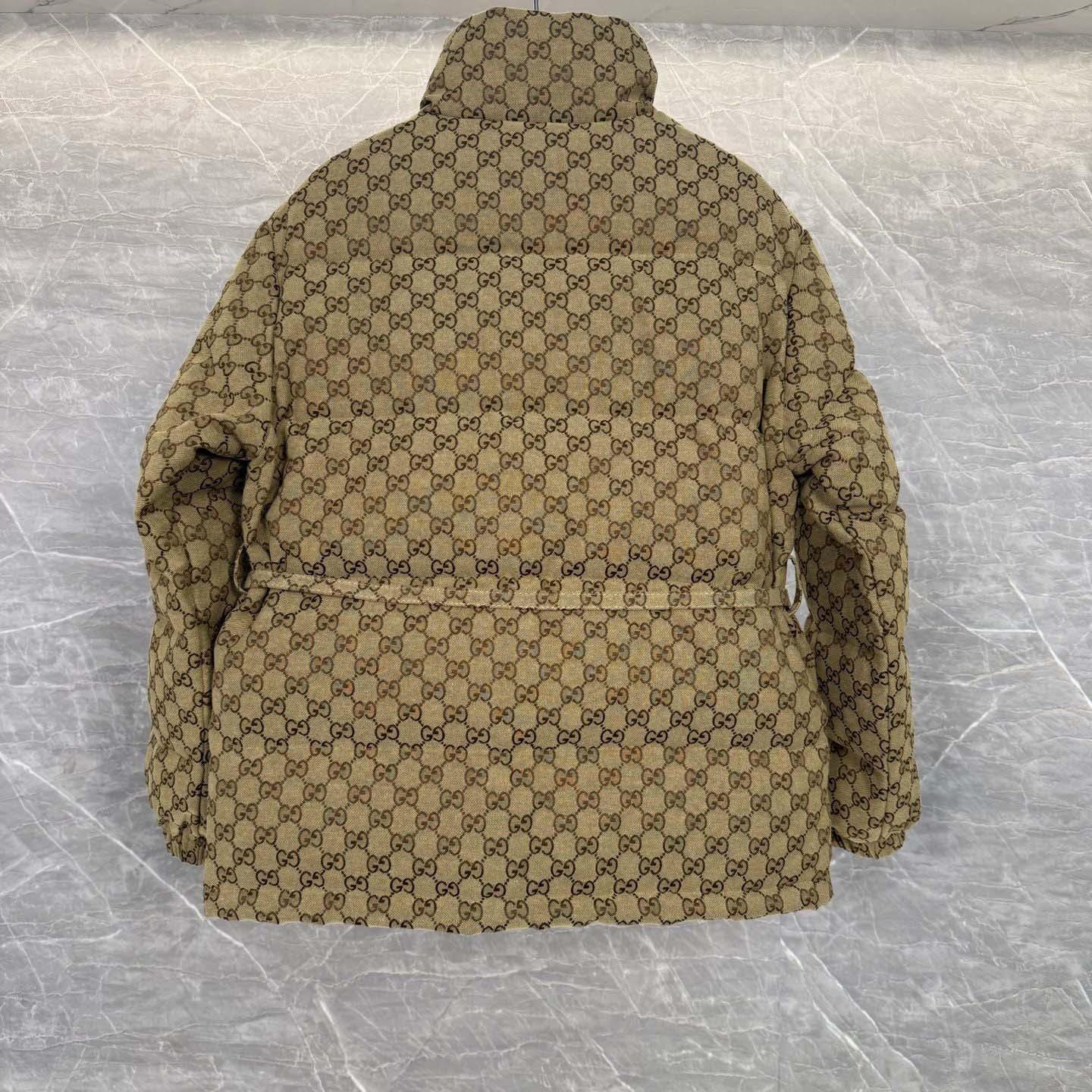 Gucci GG Canvas Bomber Jacket - DopestKickz