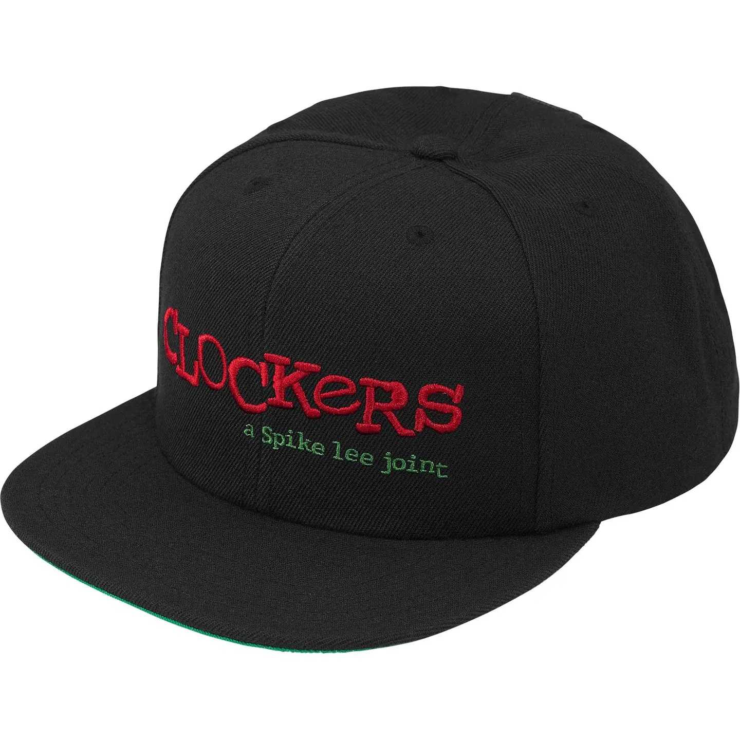 Supreme x 40 Acres Clockers 6-Panel 'Black' - DopestKickz
