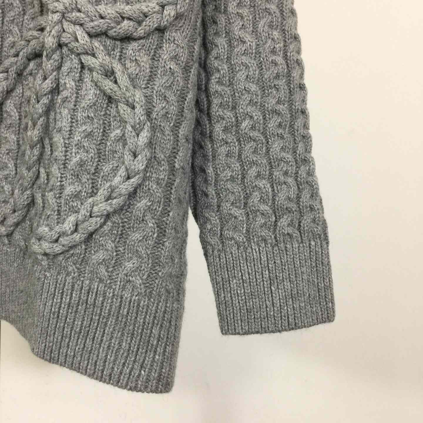 Loewe Men's Anagram Cable-Knit Wool - DopestKickz