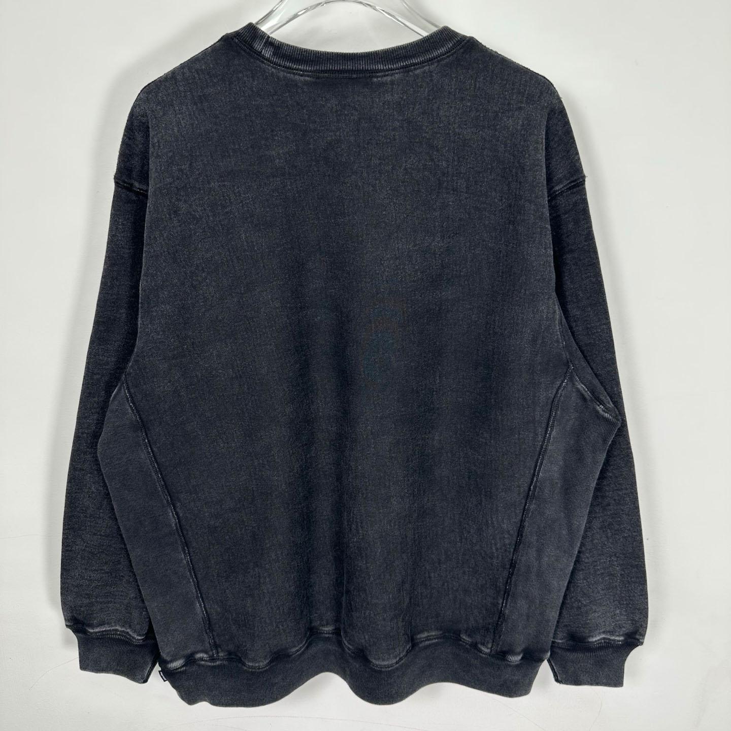 Supreme 25SS Wash Box Logo Crewneck 'Black' - DopestKickz