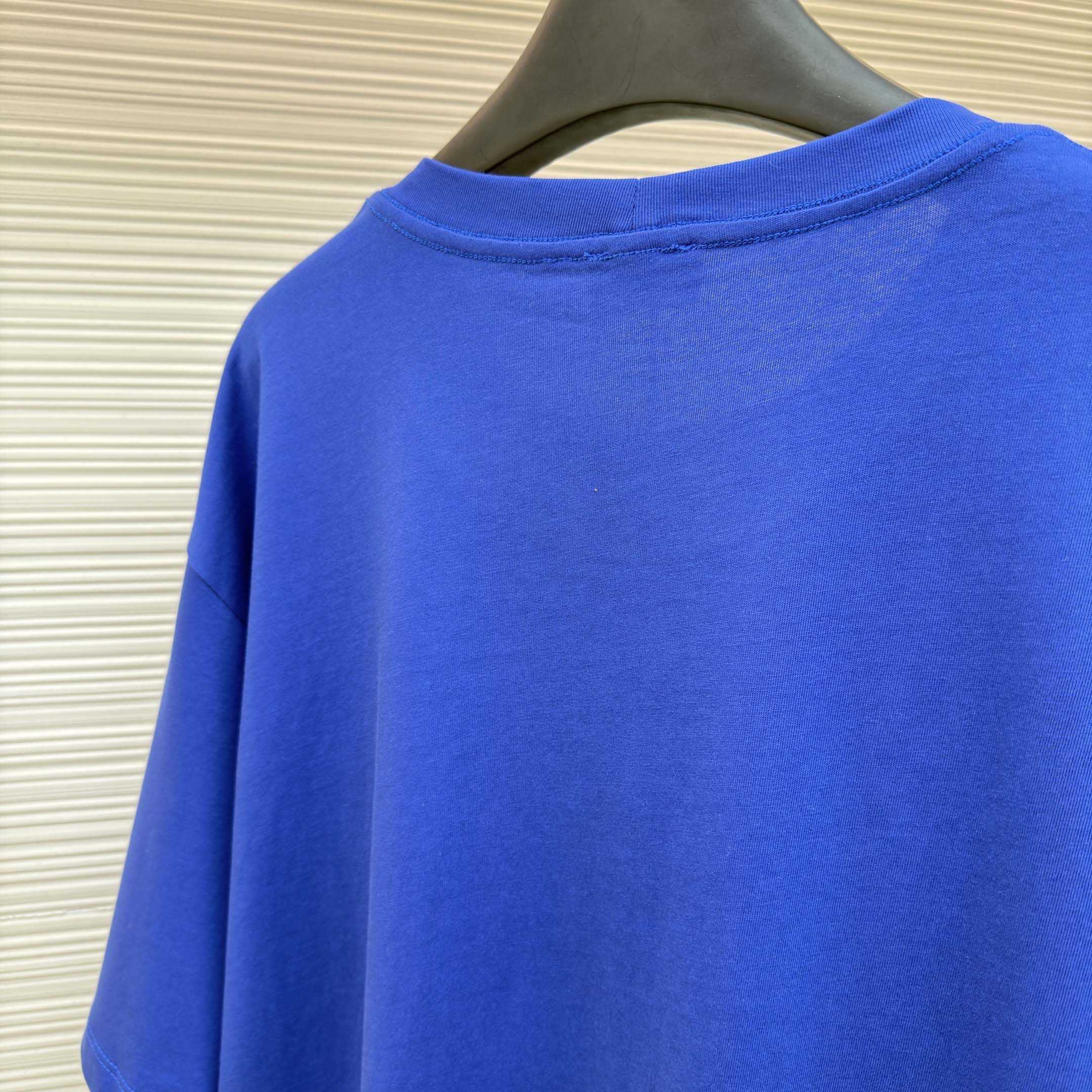 Celine Loose T-shirt In Cotton Jersey - DopestKickz