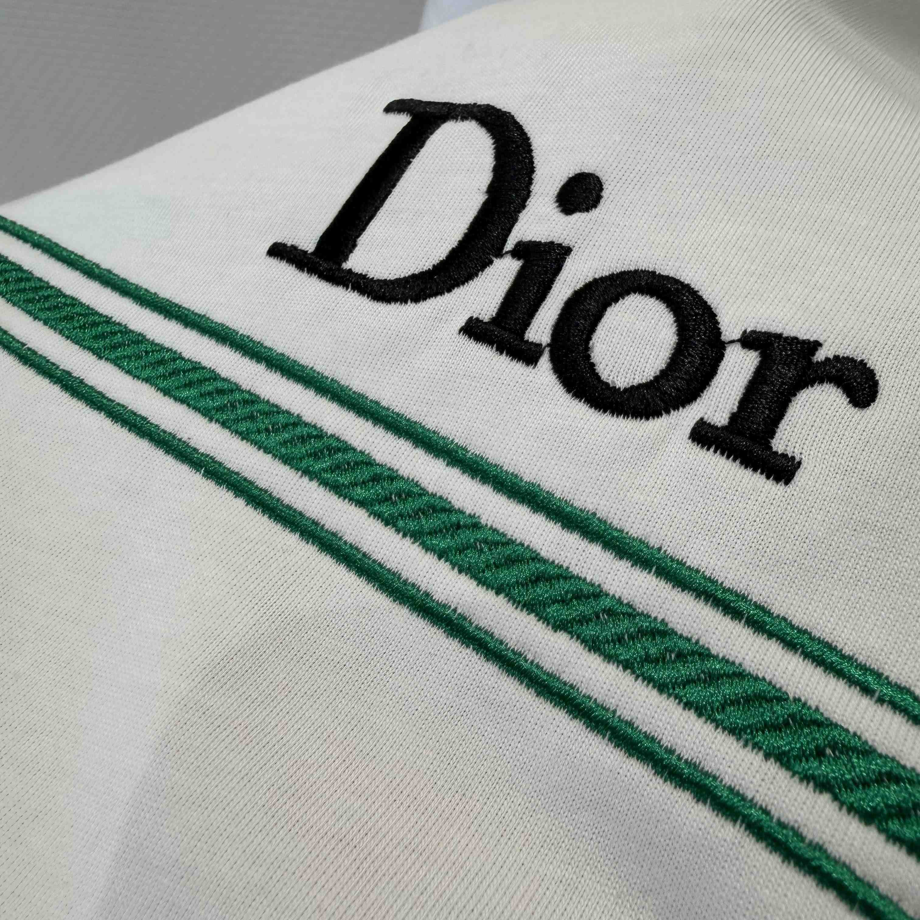 Dior T-Shirt with Book Cover Embroidery - DopestKickz