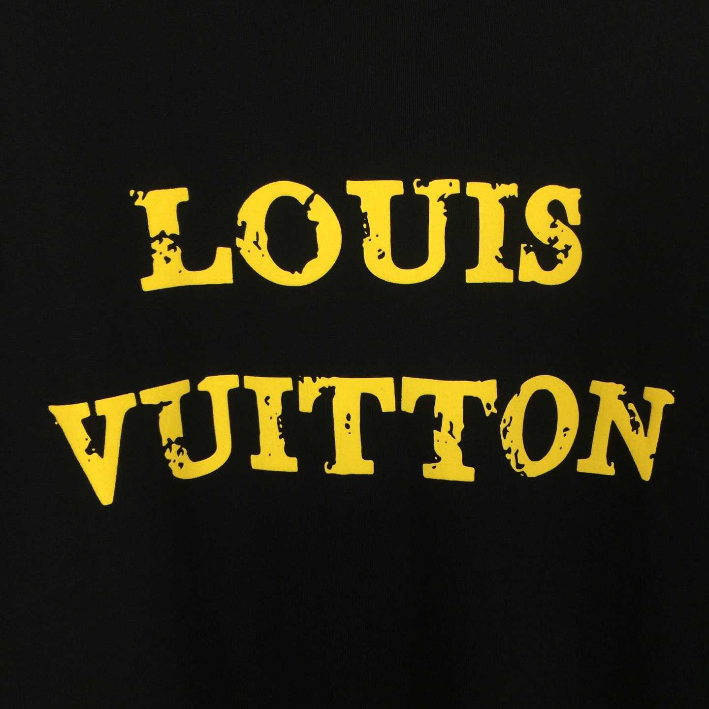 Louis Vuitton Cotton Crewneck Short-sleeve T-shirt - DopestKickz
