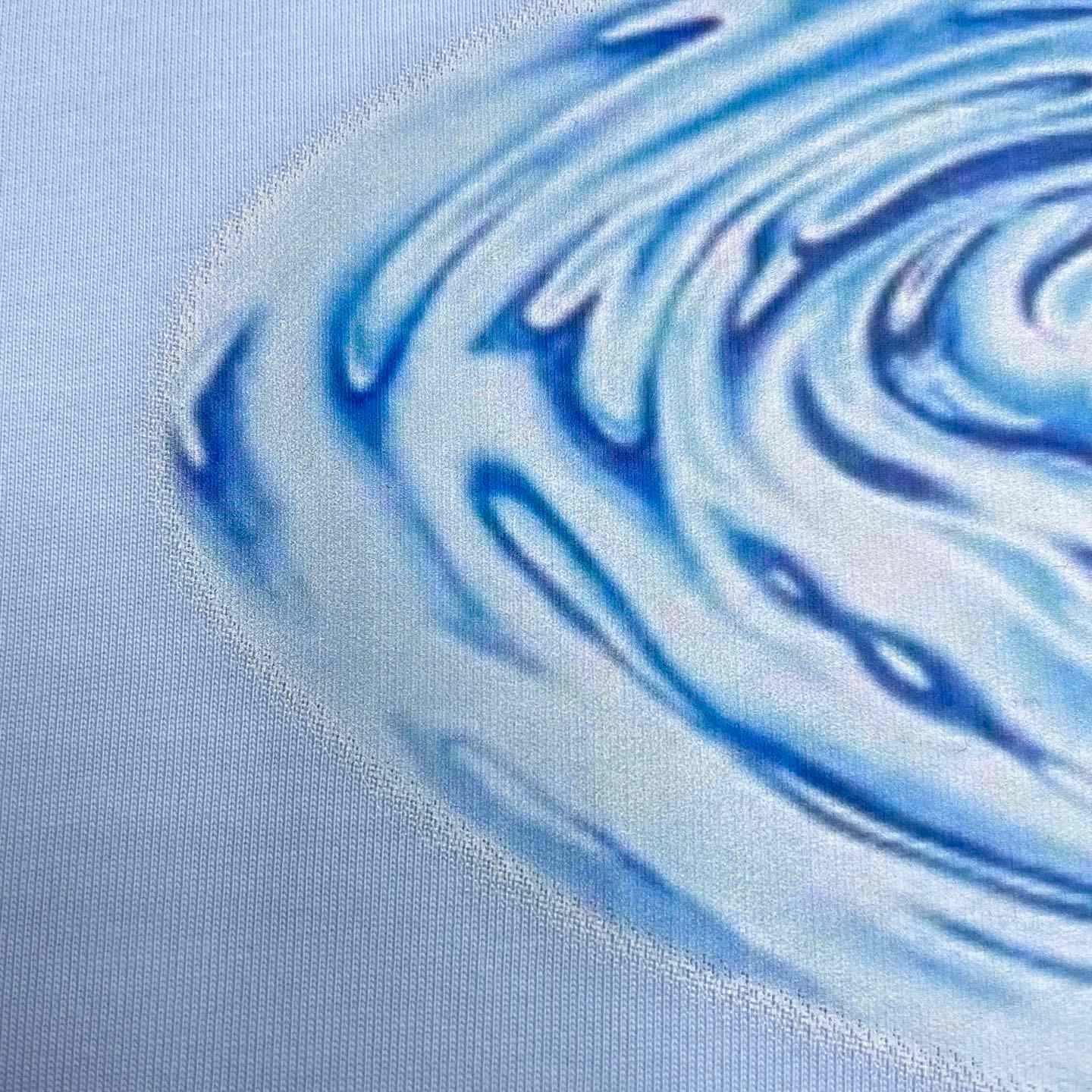 Casablanca DRIP LOGO SHORT SLEEVE T‑SHIRT C1129 - DopestKickz